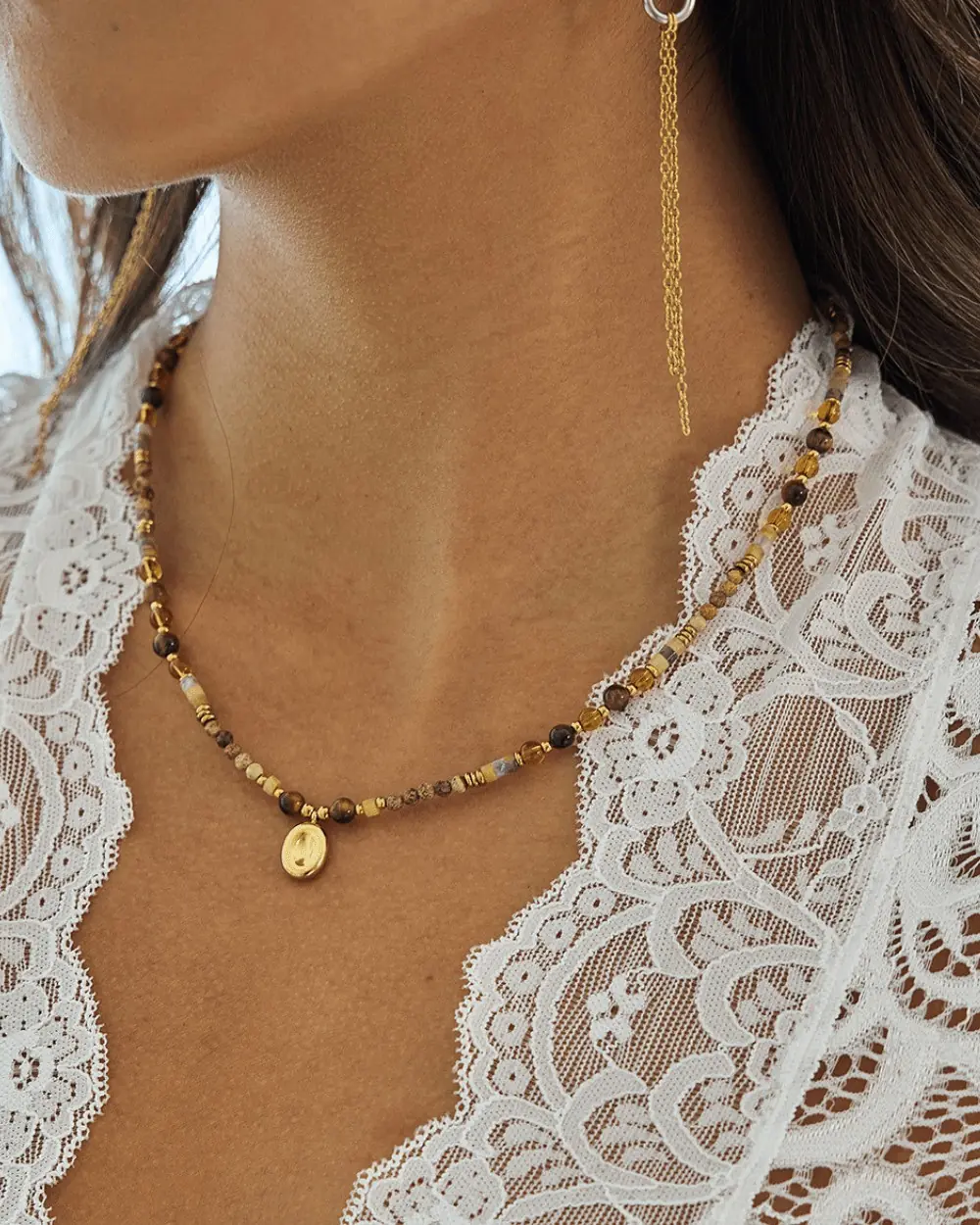 Kesmira Necklace | Boncuklu Kolye 5