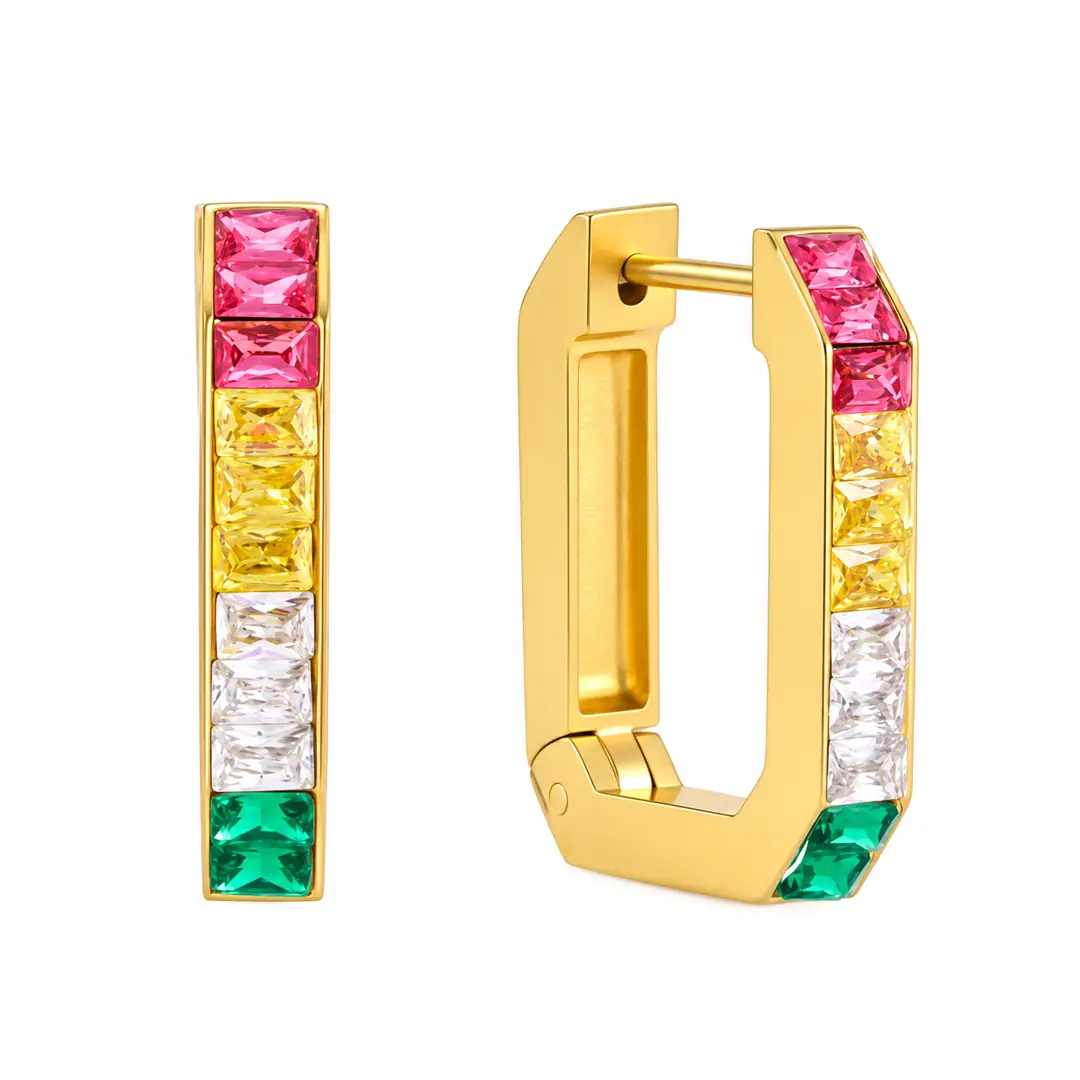Arcolina Earring | Çelik Küpe
