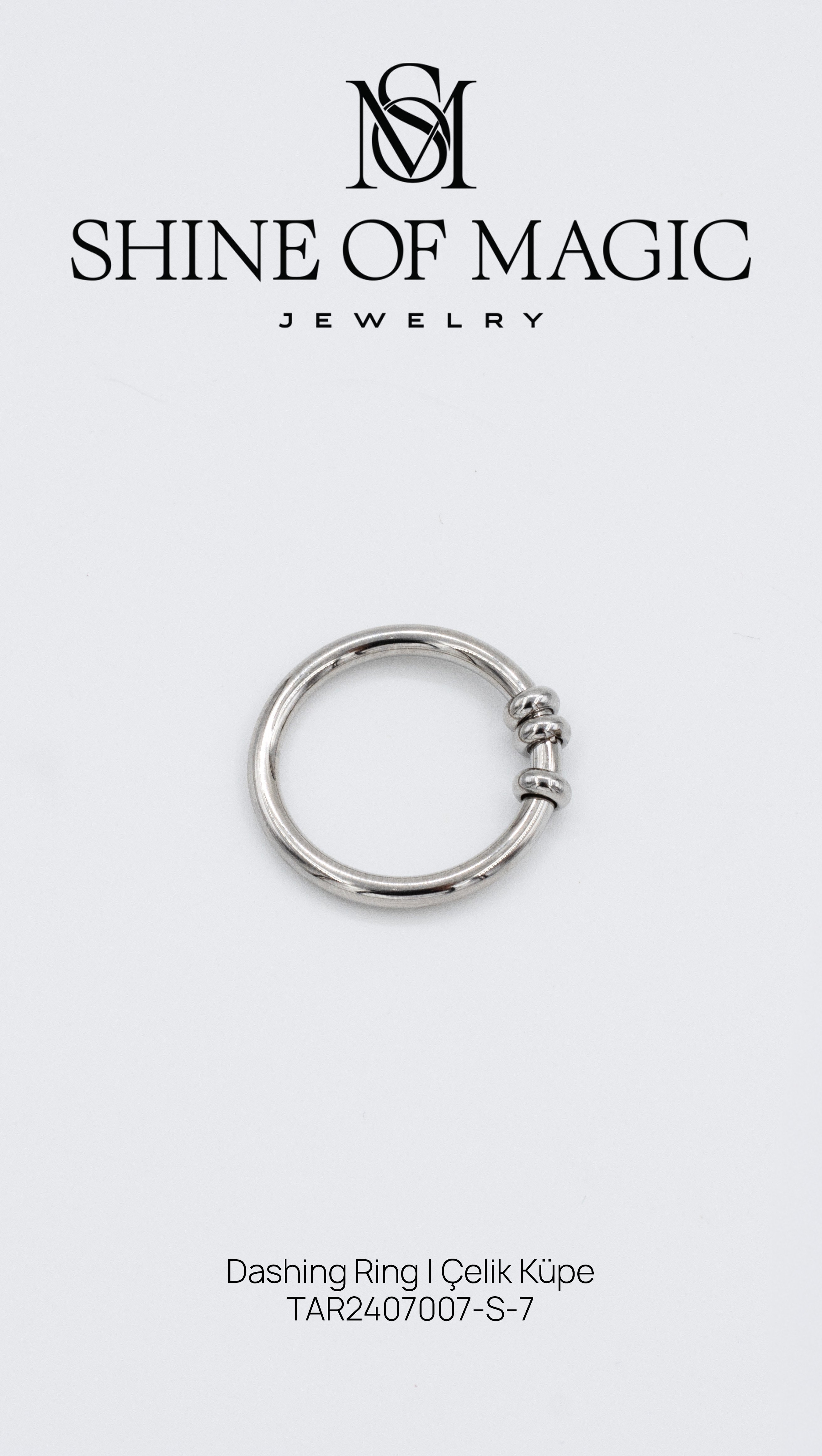 Dashing Ring | Çelik Yüzük