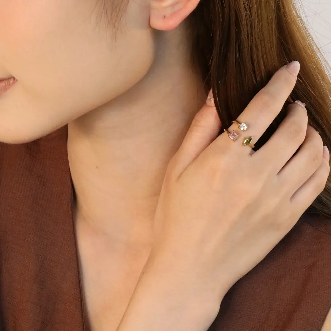 Saphyne Ring | Çelik Yüzük 2