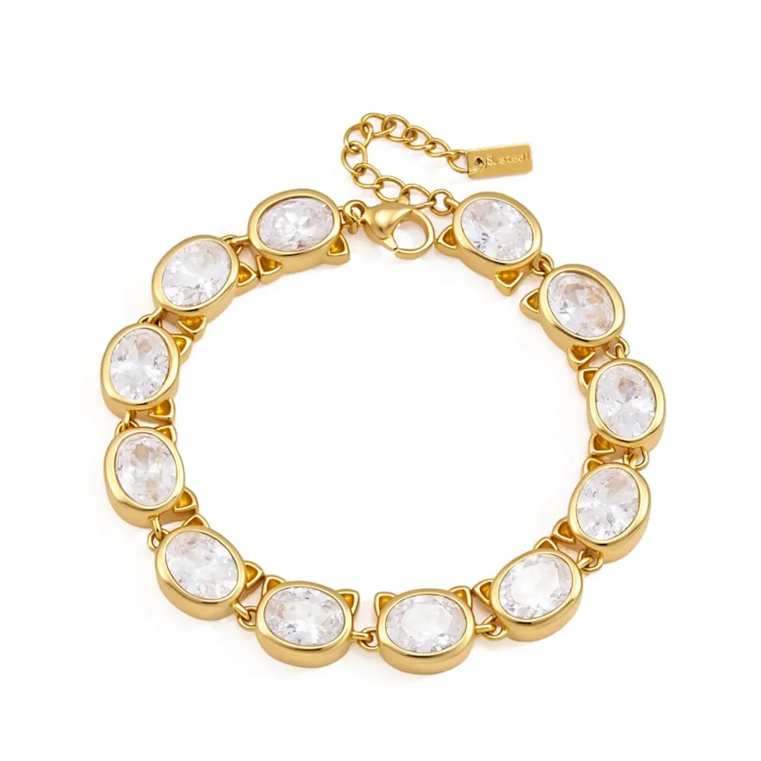 Ovalia Bracelet | Çelik Bileklik