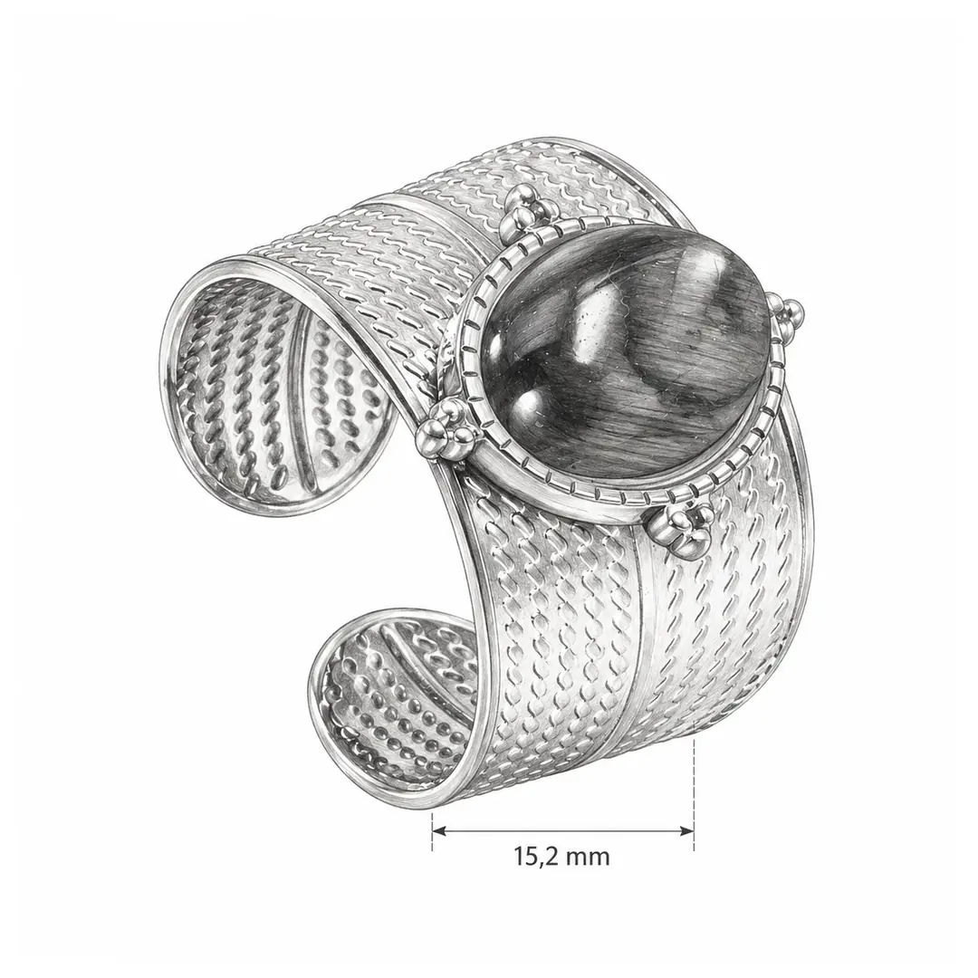 Ixora Ring | Çelik Yüzük 3