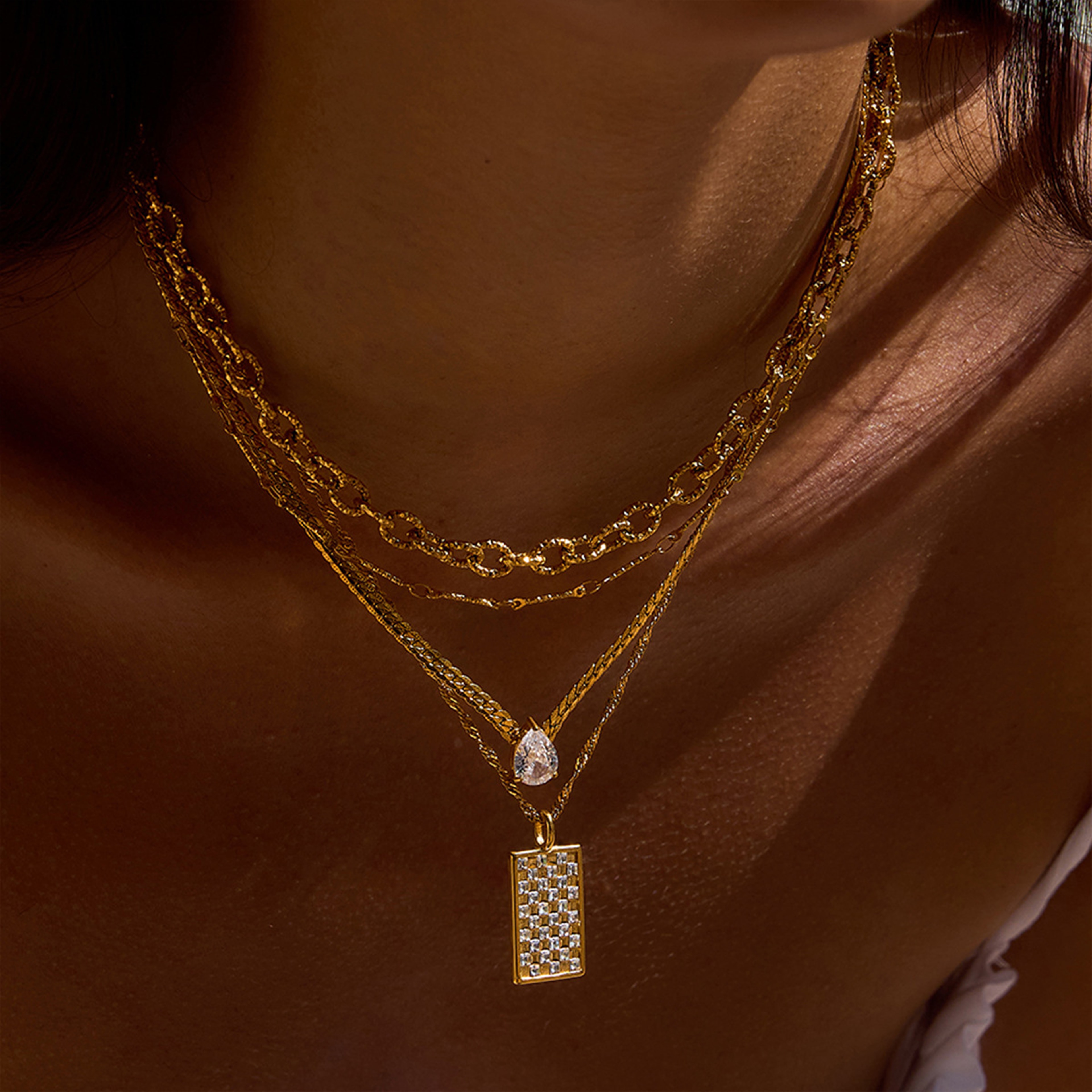 Arlene Necklace | Çelik Kolye