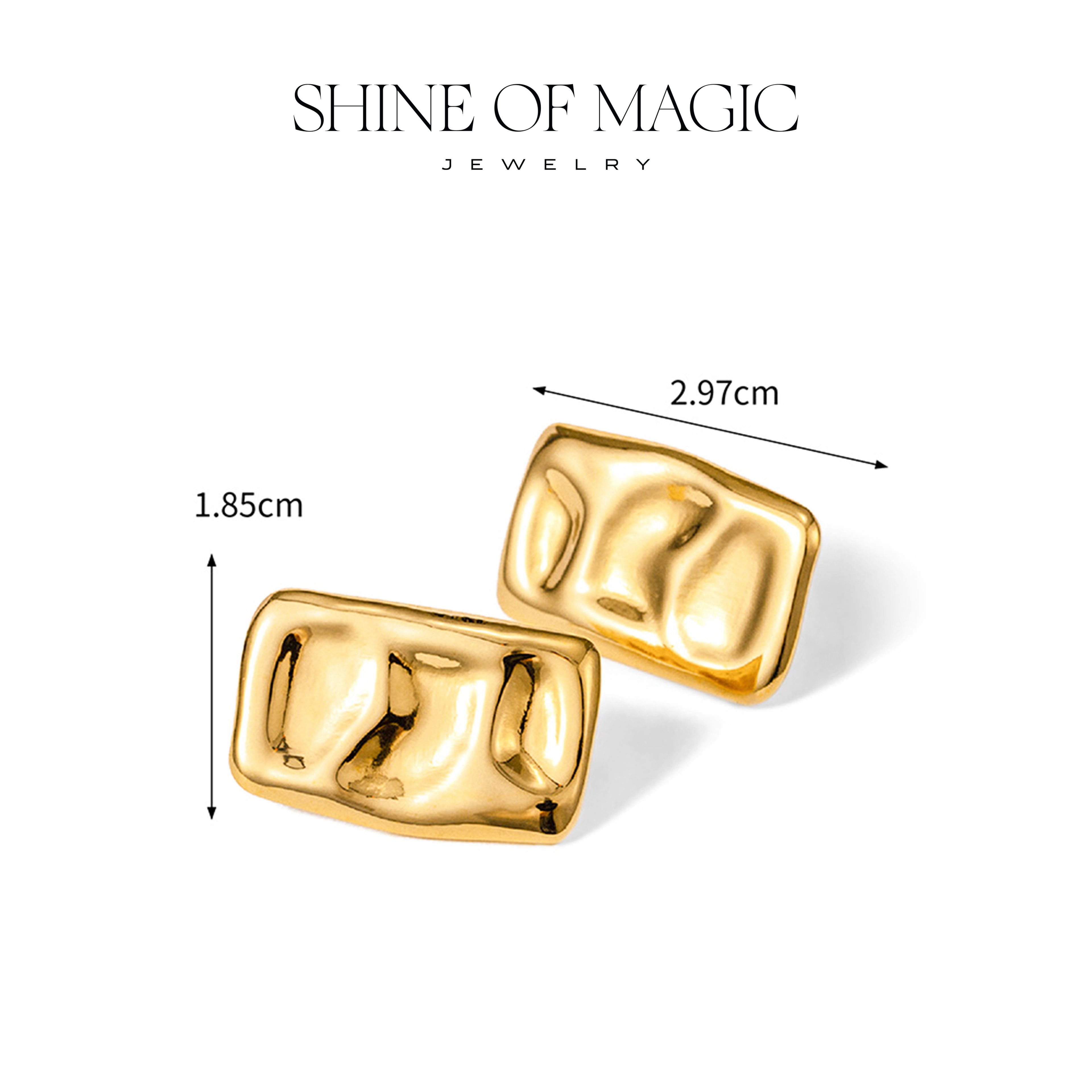  Lunara Earring | Çelik Küpe