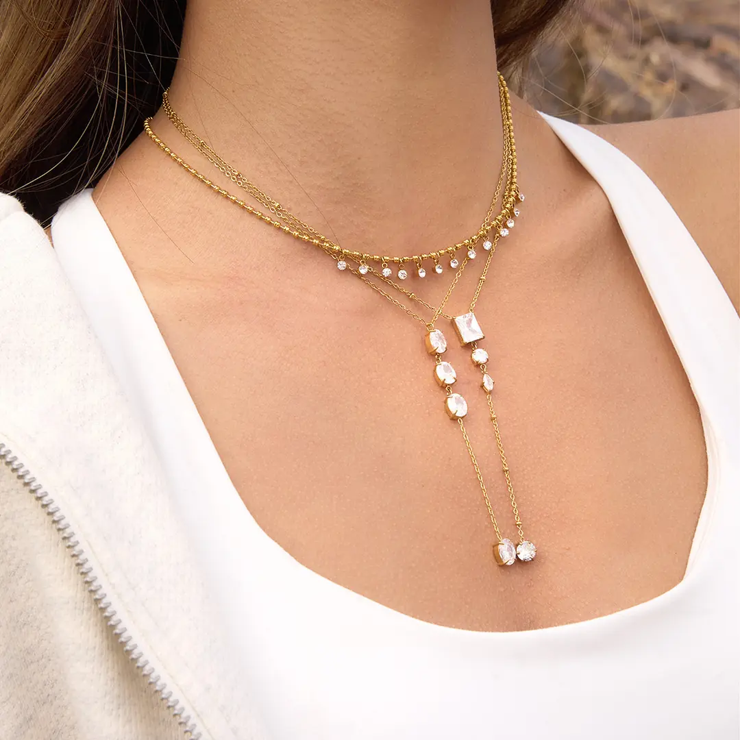 Pioggia Necklace | Çelik Kolye 3