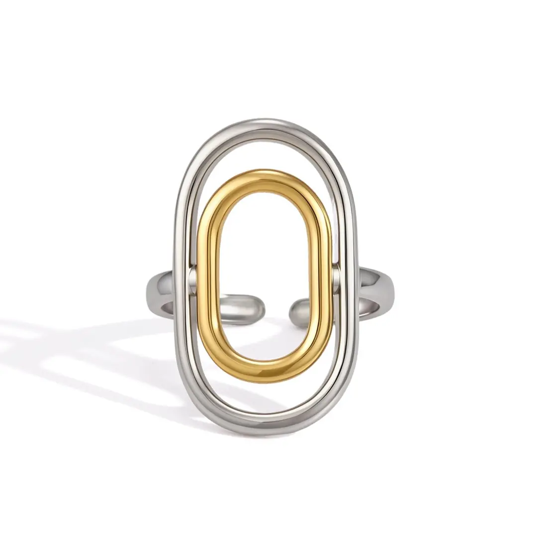 Ellisse Ring | Çelik Yüzük