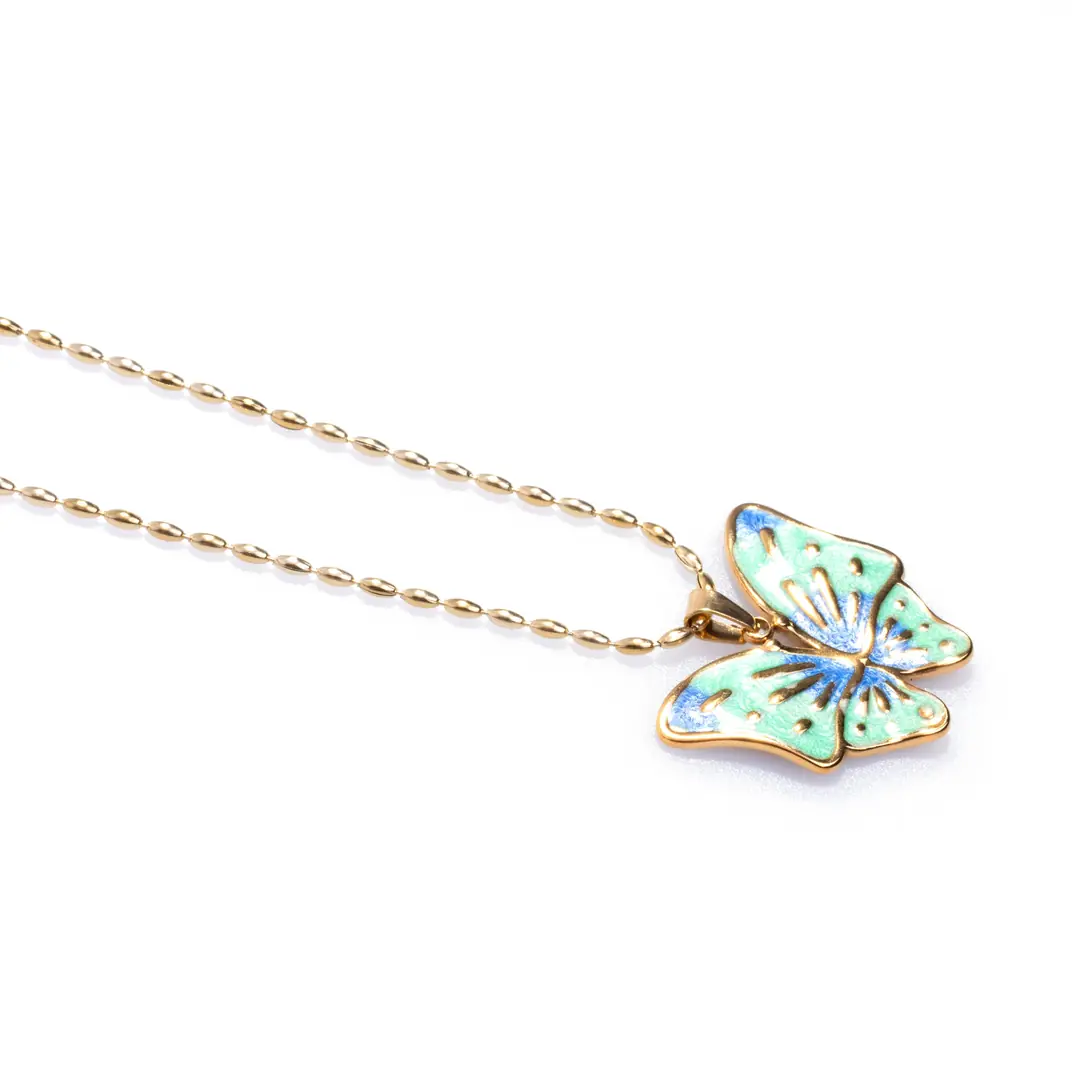 Iriselle Necklace | Çelik Kolye