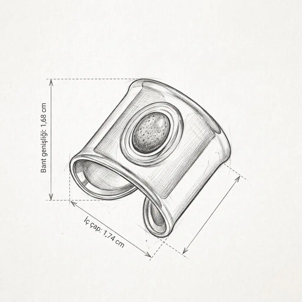 Lazzara Ring | Çelik Yüzük 6