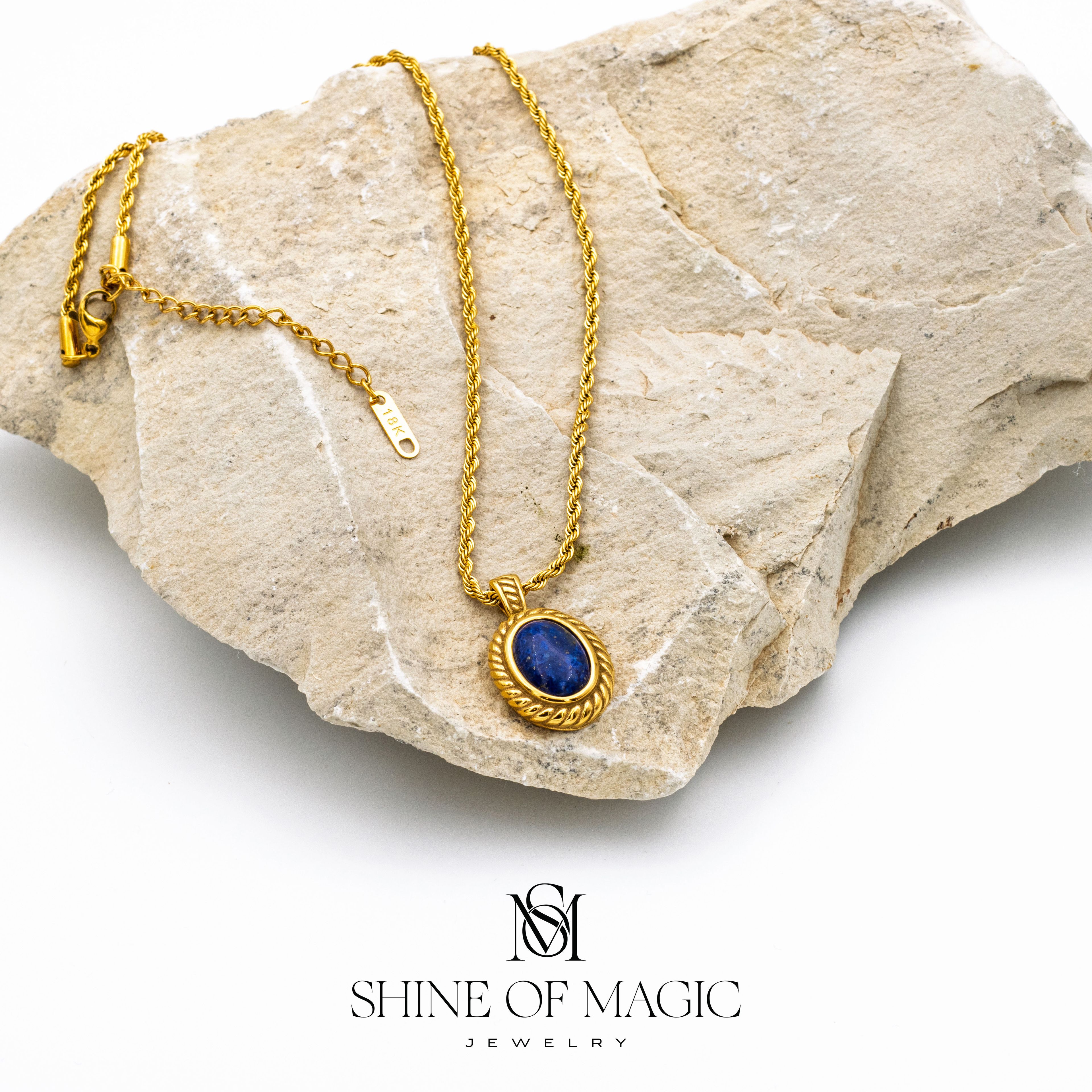 Lustrous Aura Necklace | Çelik Kolye