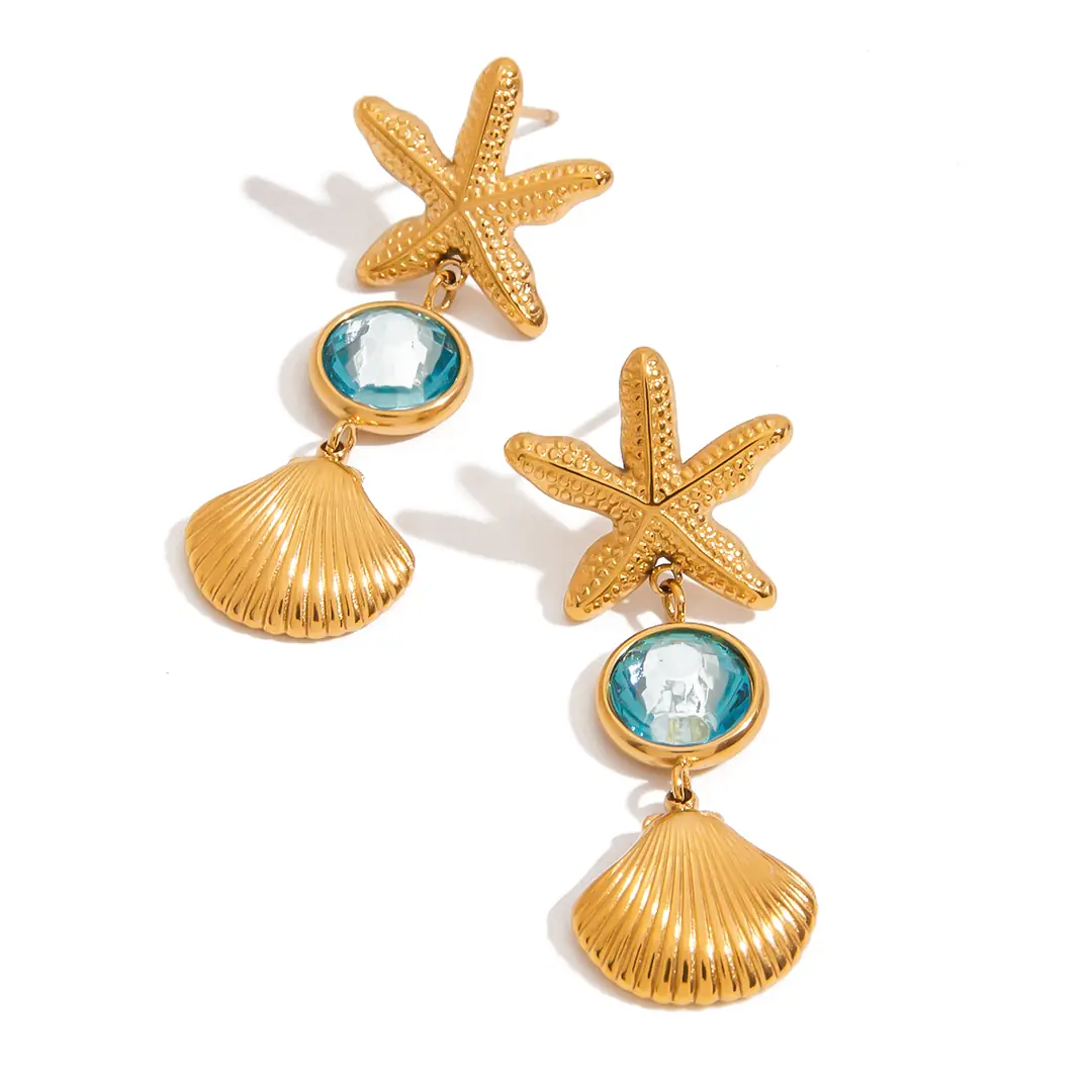 Ivcane Earring | Çelik Küpe
