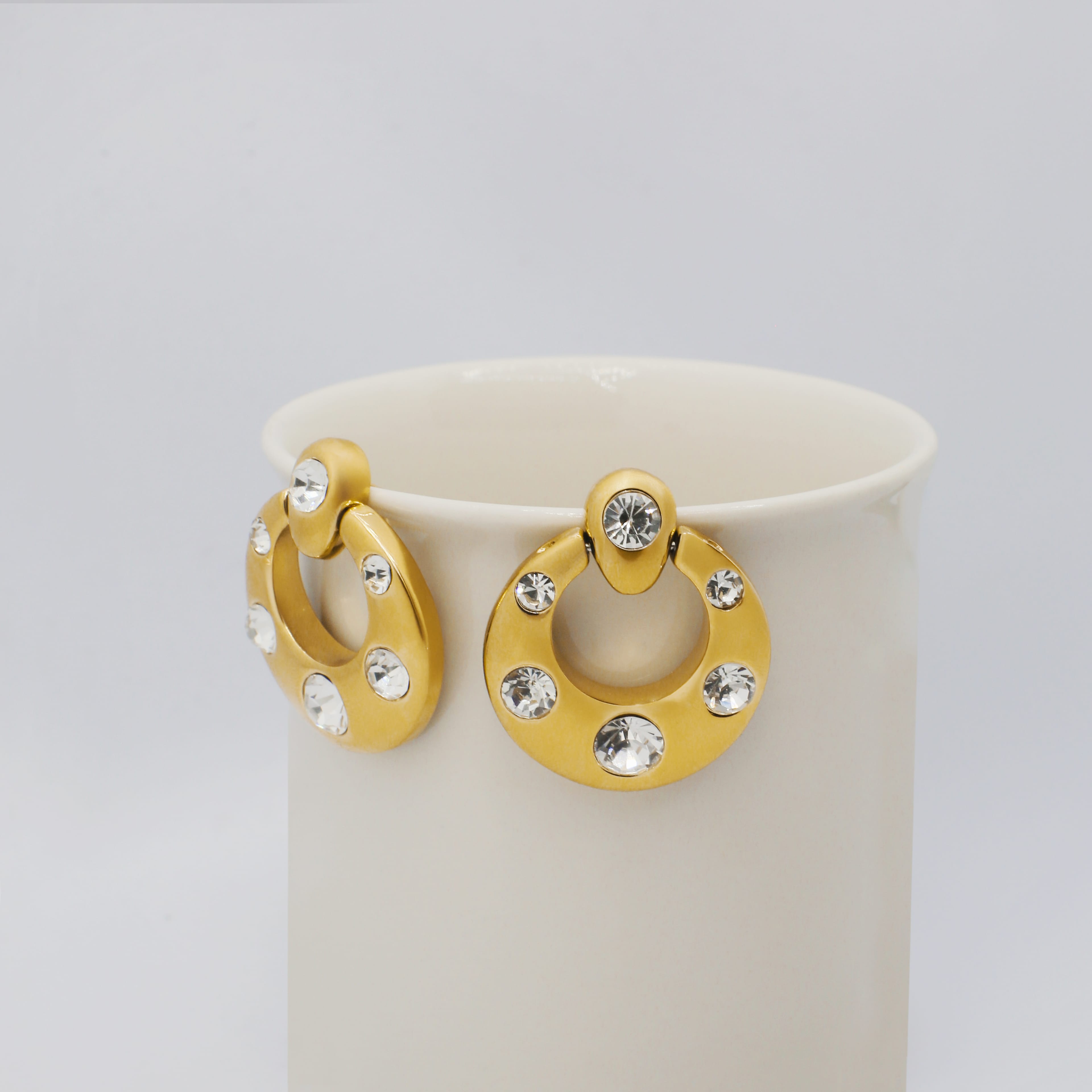 Aurevia Earring | Çelik Küpe
