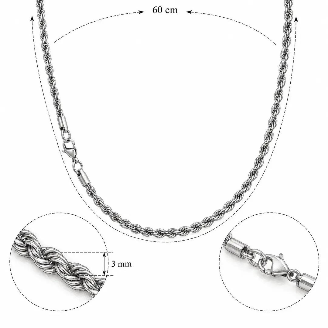 Brisca Necklace | Çelik Kolye 3