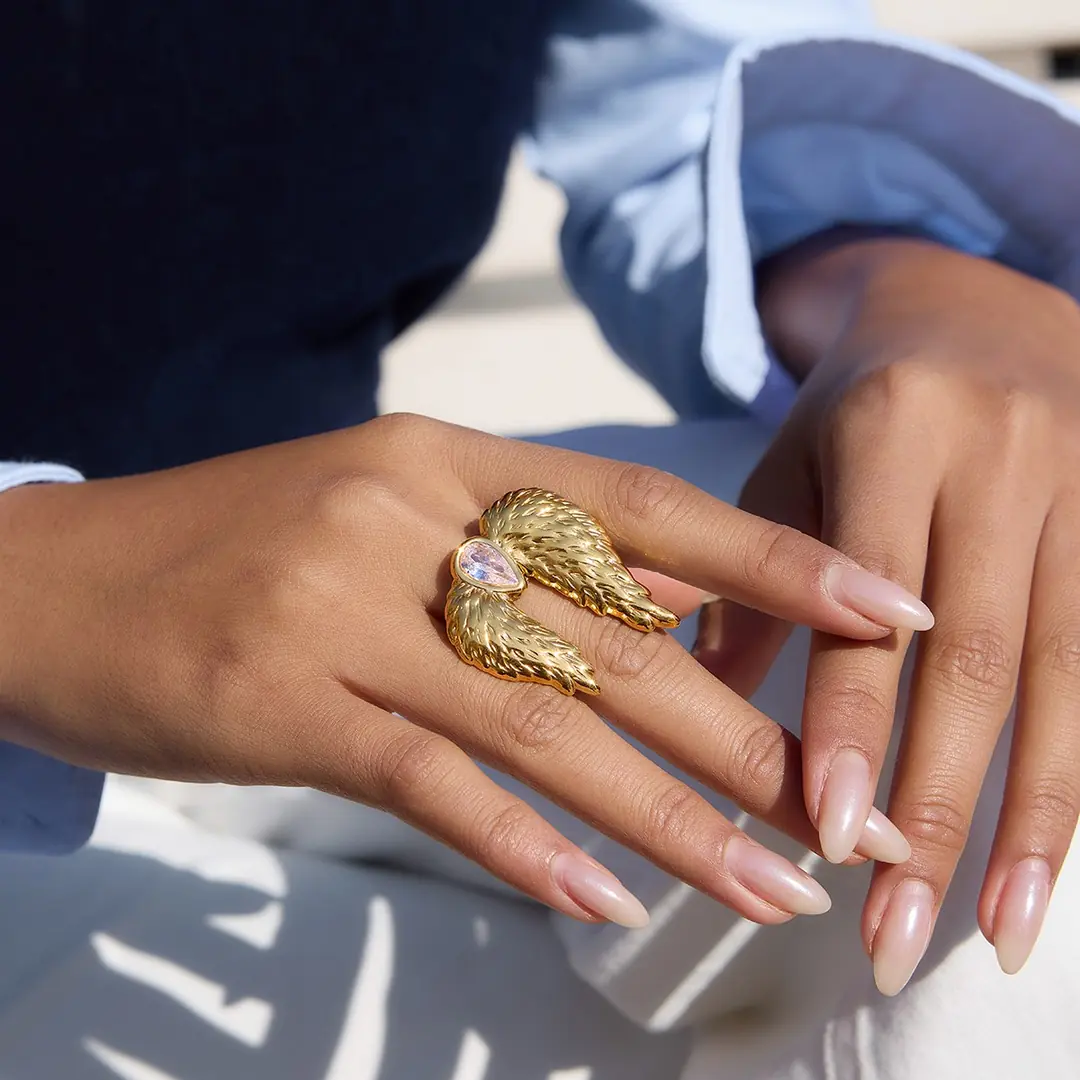Wingora Ring | Çelik Yüzük 7