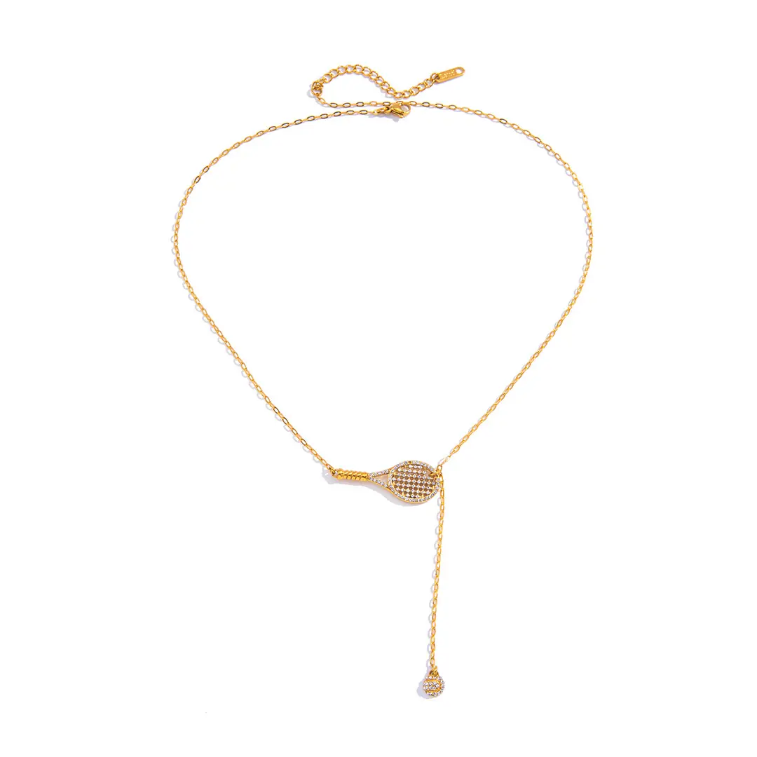Racquella Necklace | Çelik Kolye 3