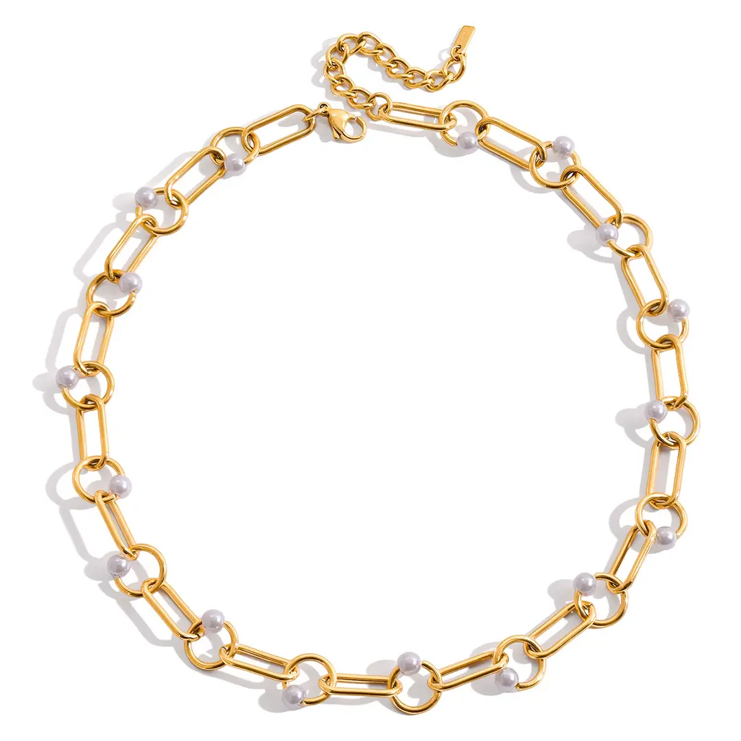 Nacrella Necklace | Çelik Kolye