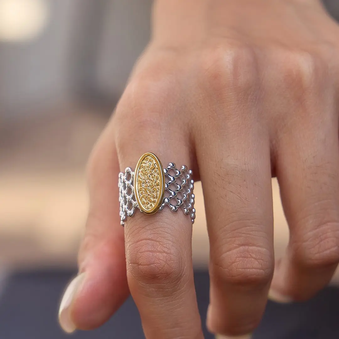 Retessa Ring | Çelik Yüzük 4