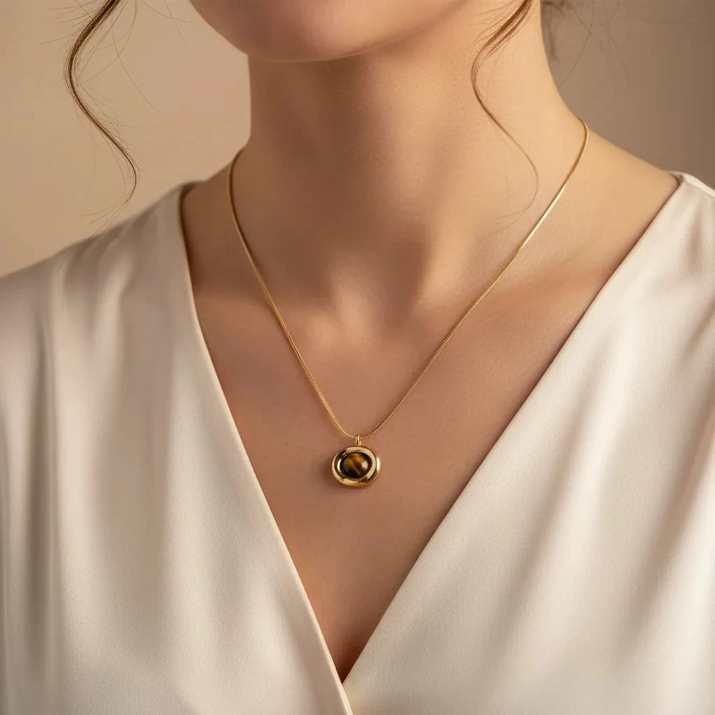 Solaro Necklace | Çelik Kolye