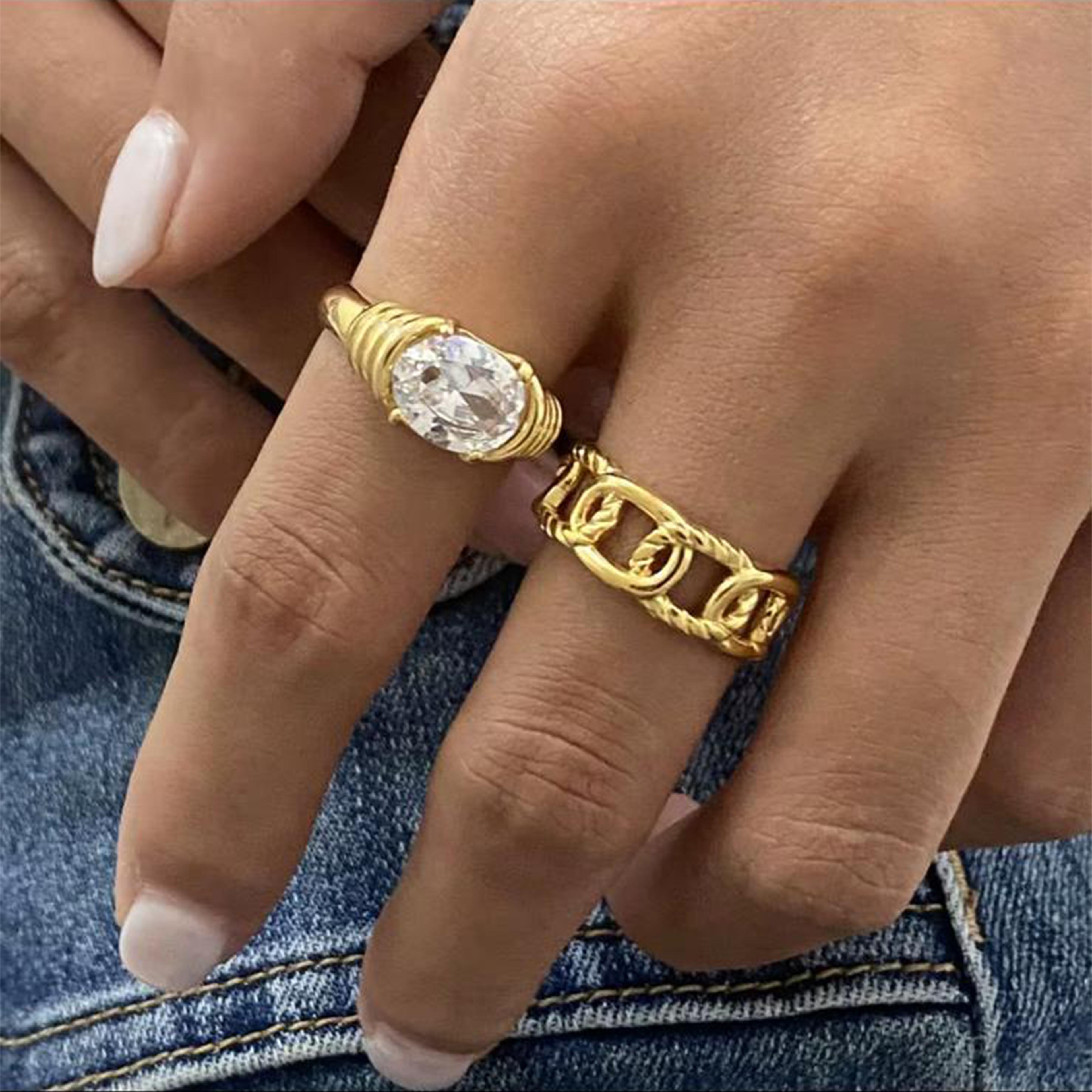 Catena Ring | Çelik Yüzük