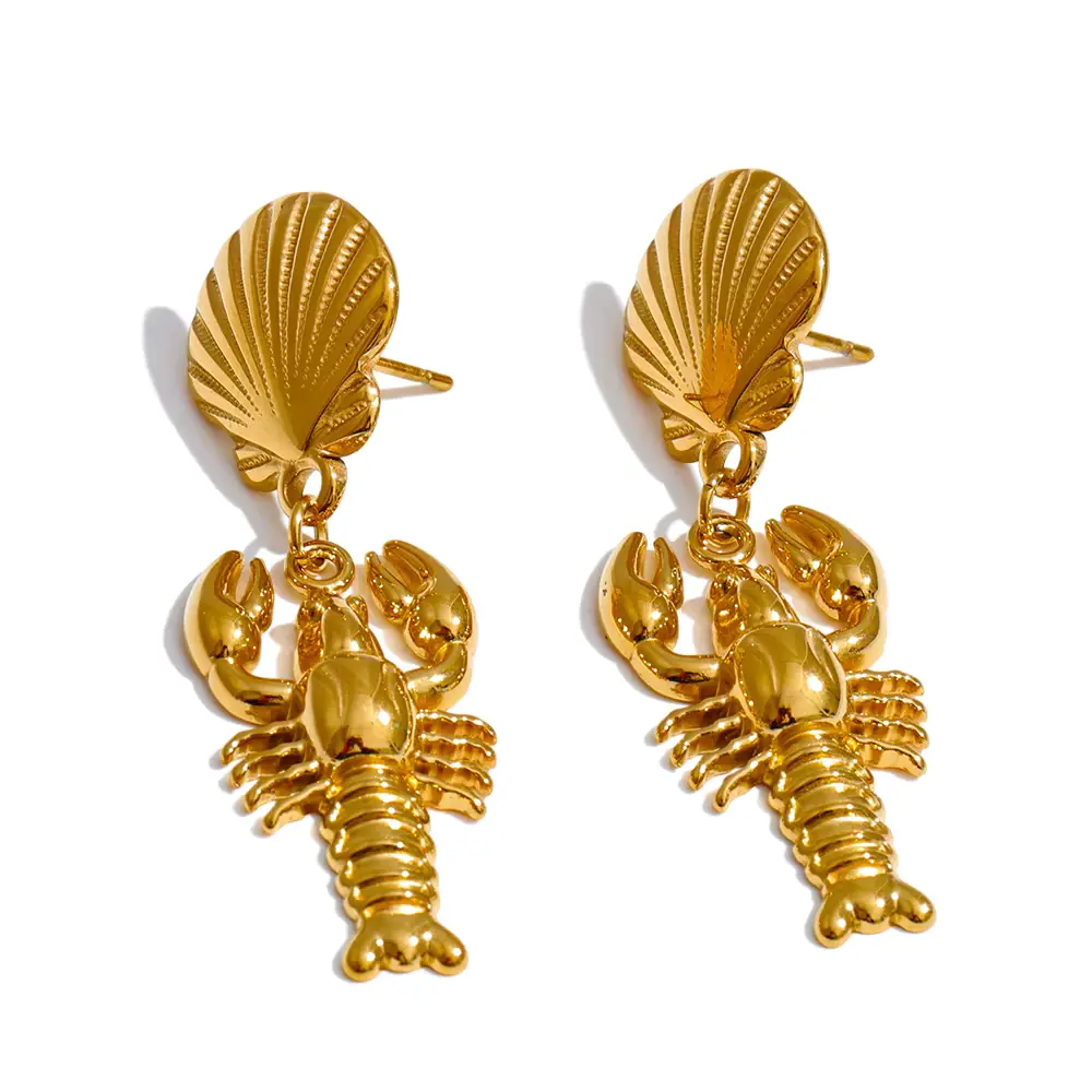 Cascrata Earring | Çelik Küpe