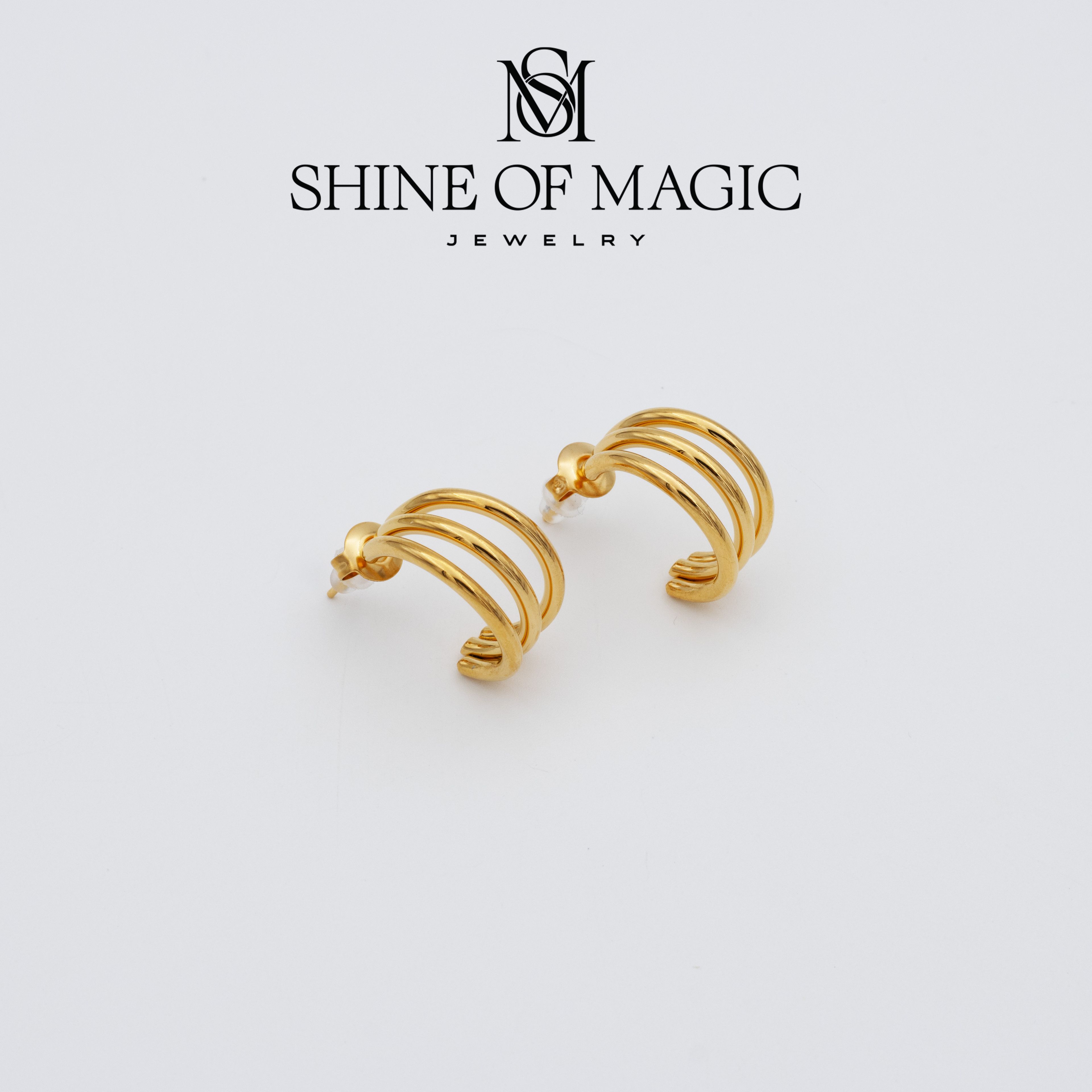 Campo Earring | Çelik Küpe