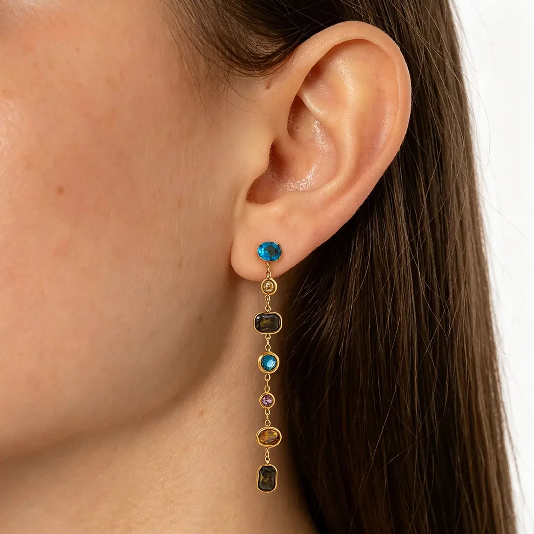 Tessima Earring | Çelik Küpe 2