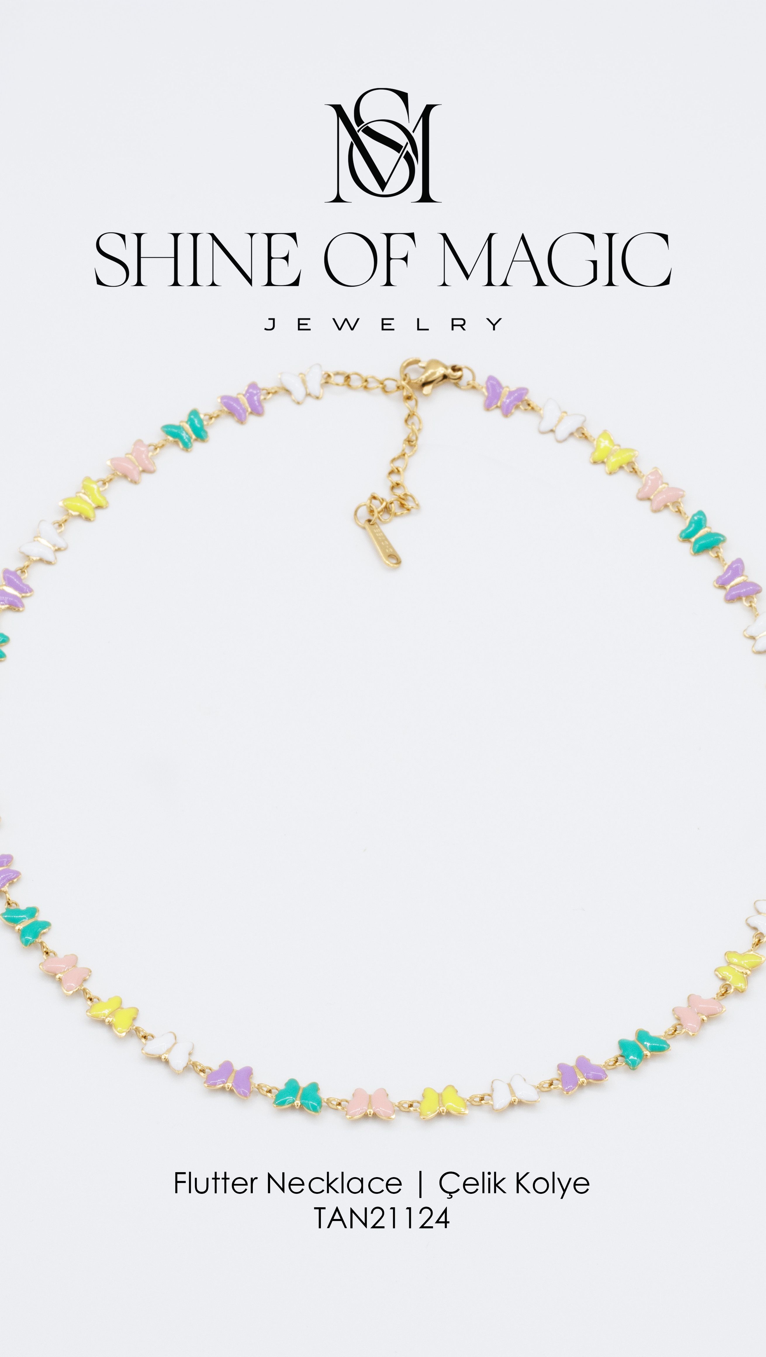 Flutter Necklace | Çelik Kolye