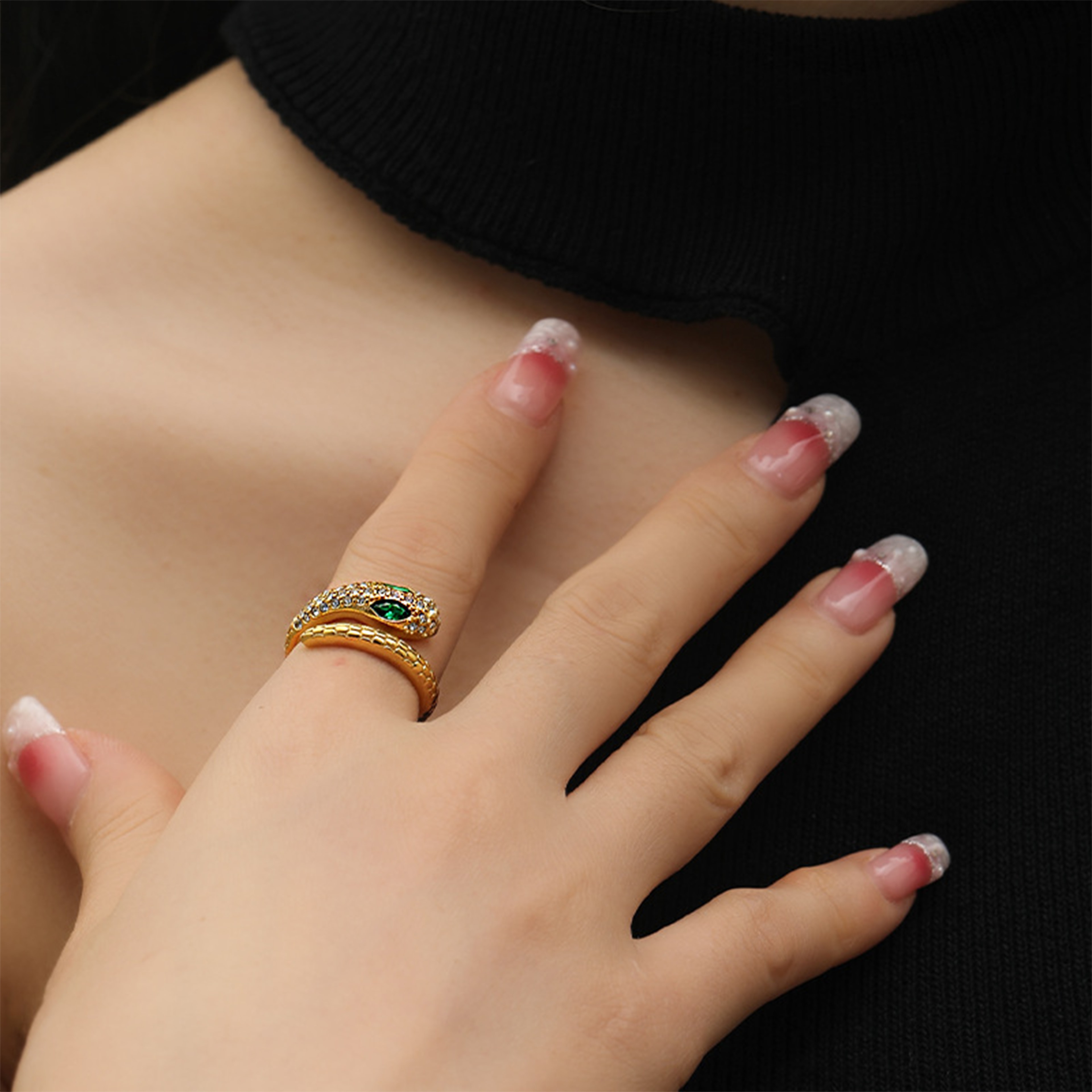 Serenya Ring | Çelik Yüzük