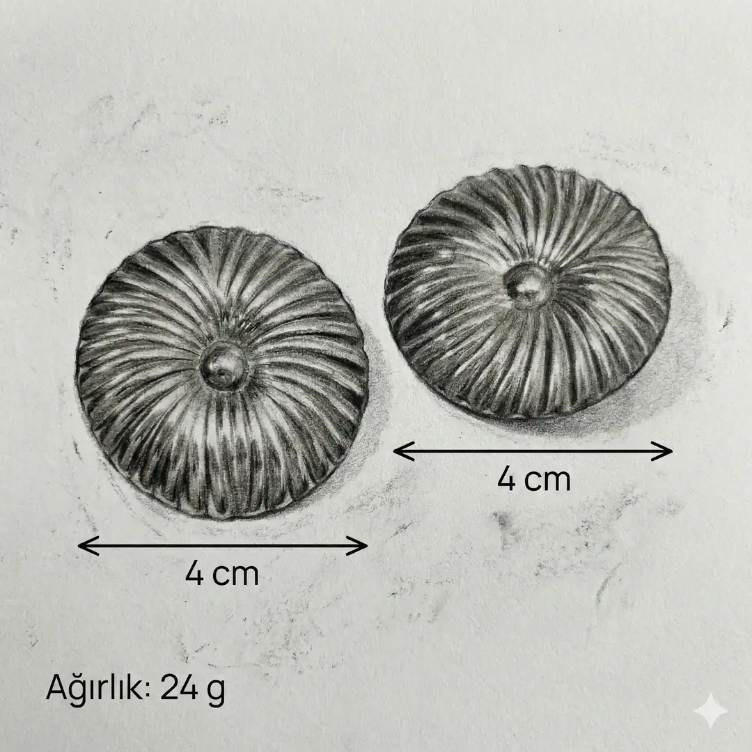 Aurexa Earring | Çelik Küpe 4