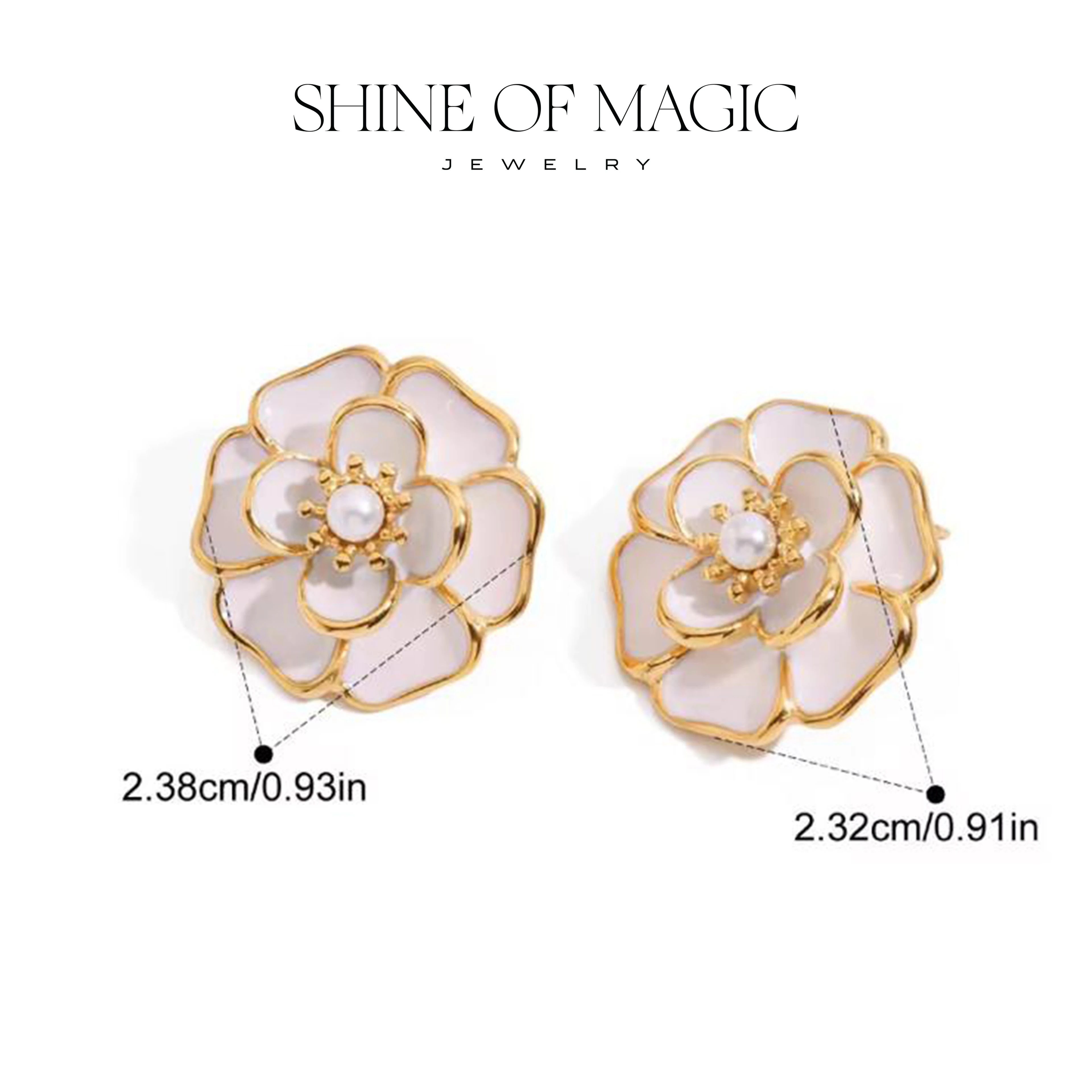 Blossom Earring | Çelik Küpe