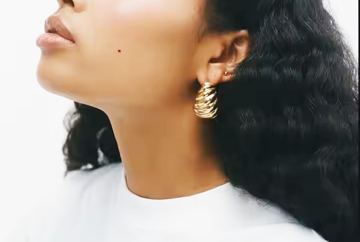 Scintillate Earring | Çelik Küpe