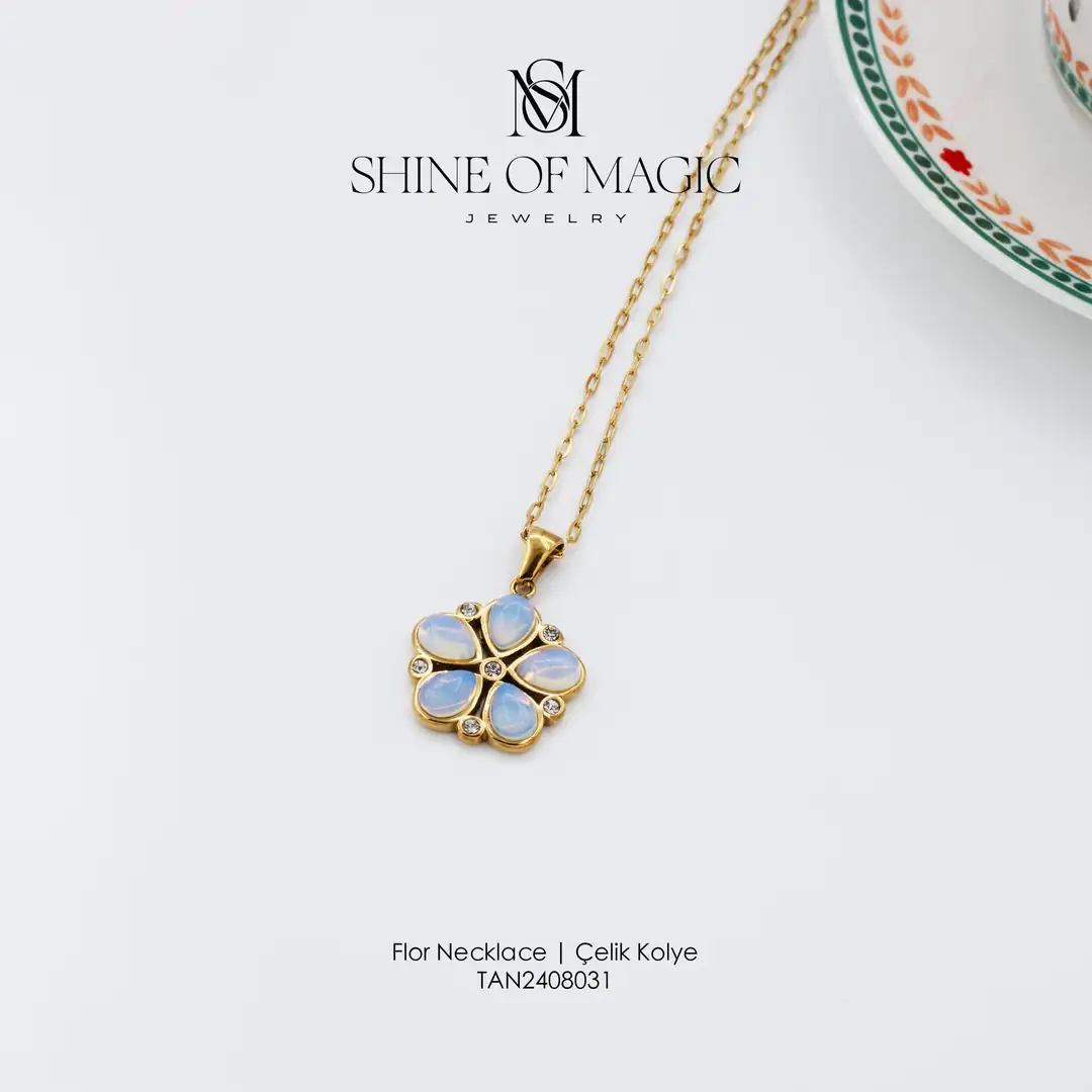 Flor Necklace | Çelik Kolye 1