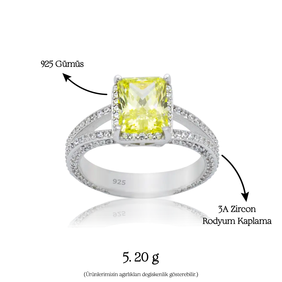 Solare Ring | 925 Gümüş Kadın Yüzük 2