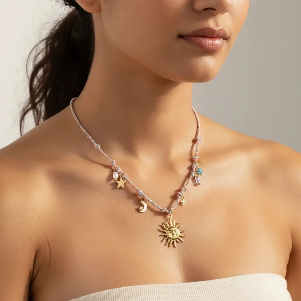 Solis Necklace | Çelik Kolye