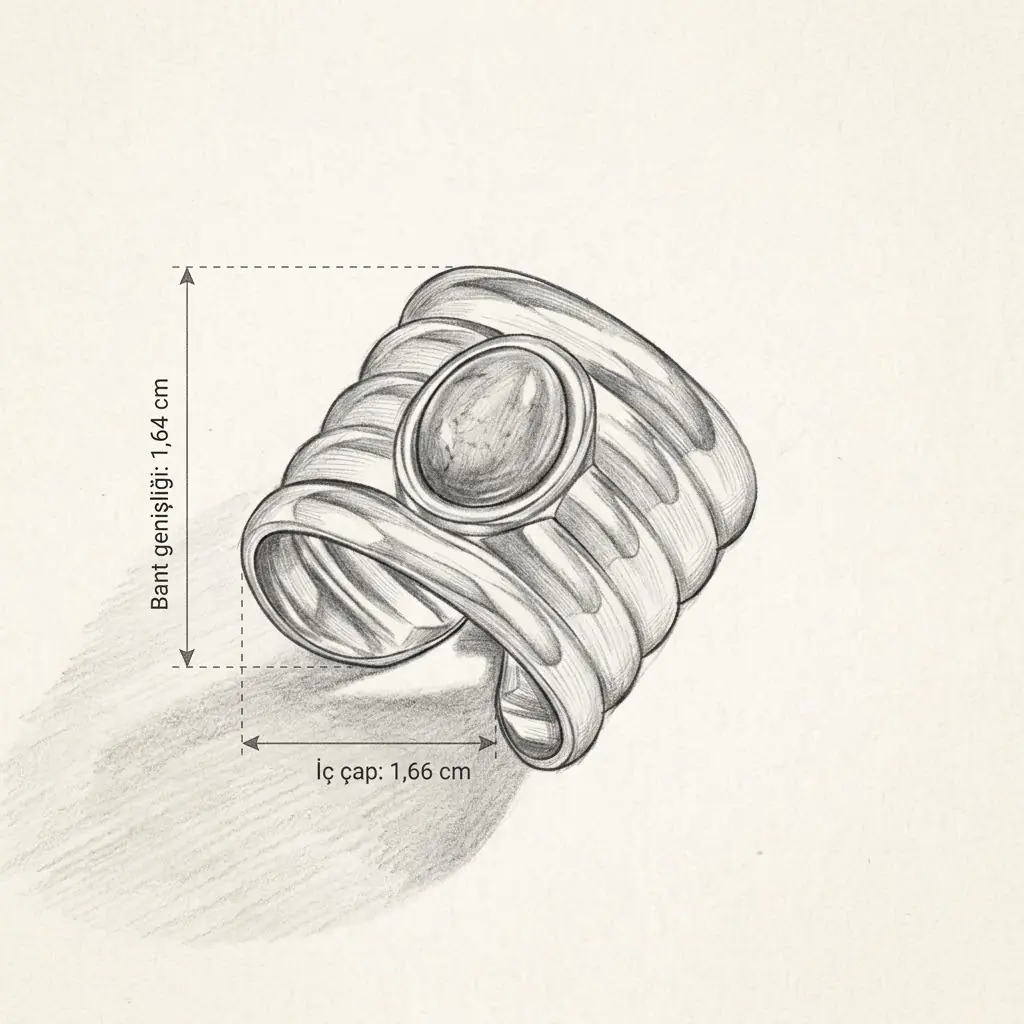 Salvena Ring | Çelik Yüzük 6