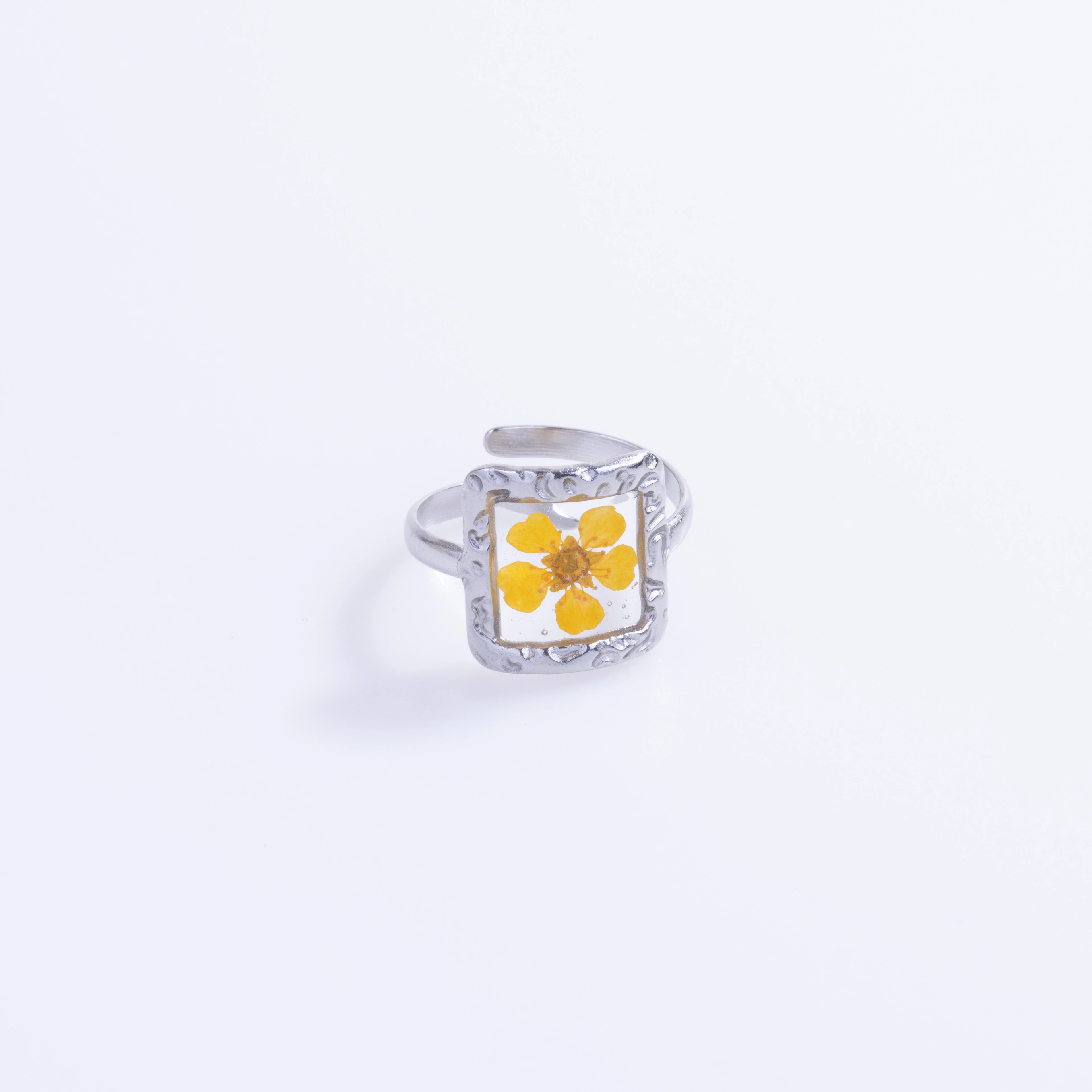 Tecoma Ring | Çelik Yüzük