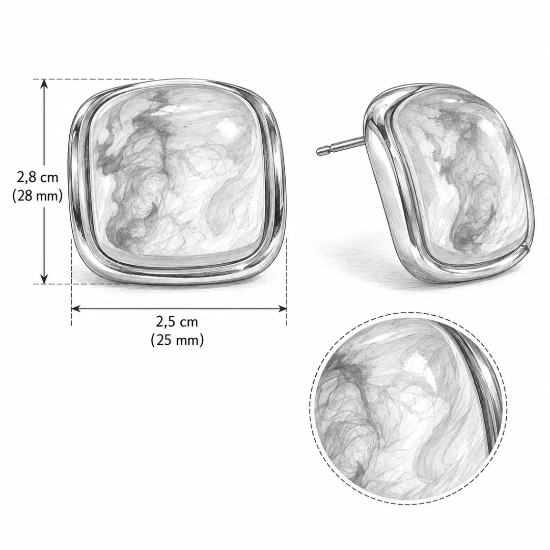 Yvenlune Earring | Çelik Küpe 4