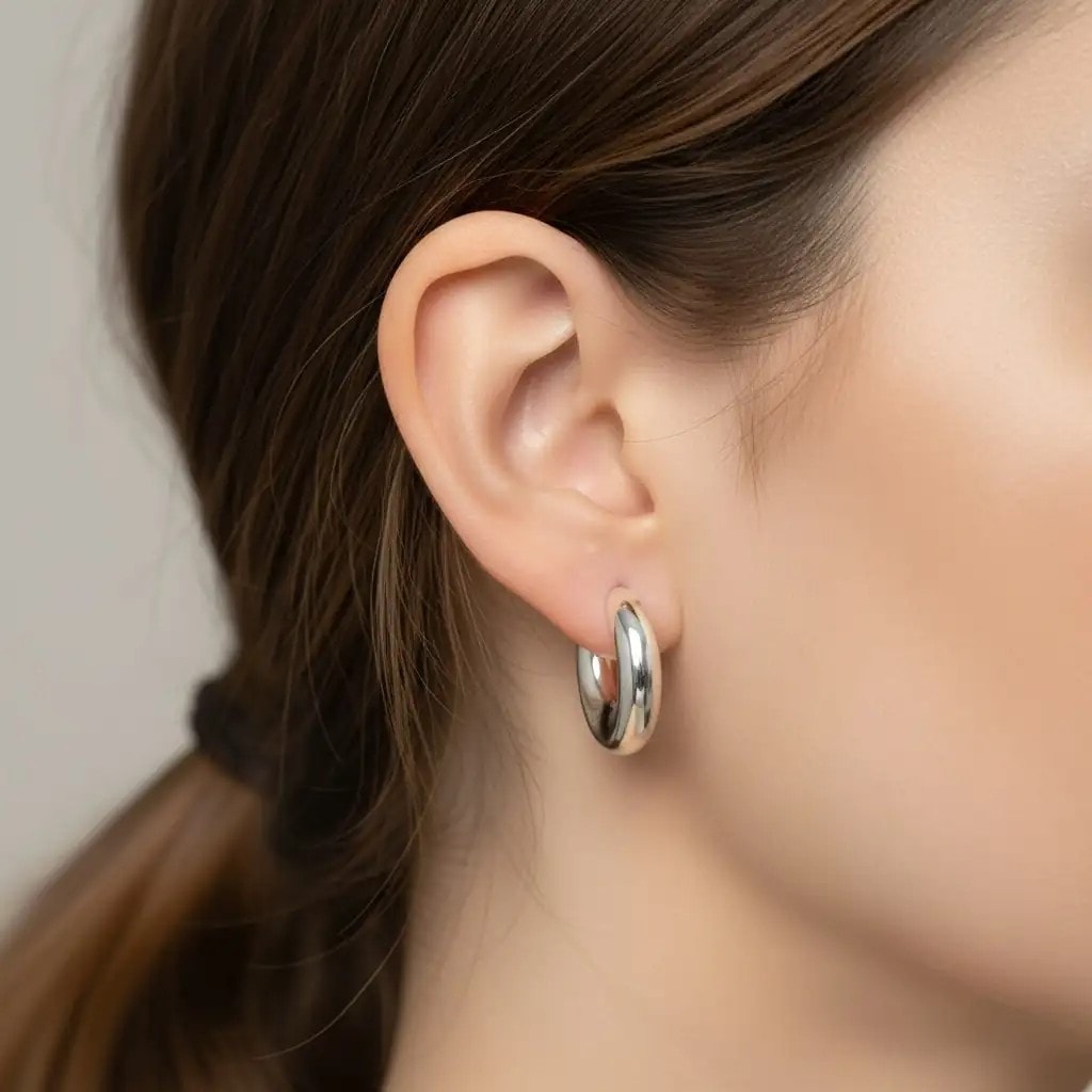 Sivsix Earring | Silver Kadın Küpe