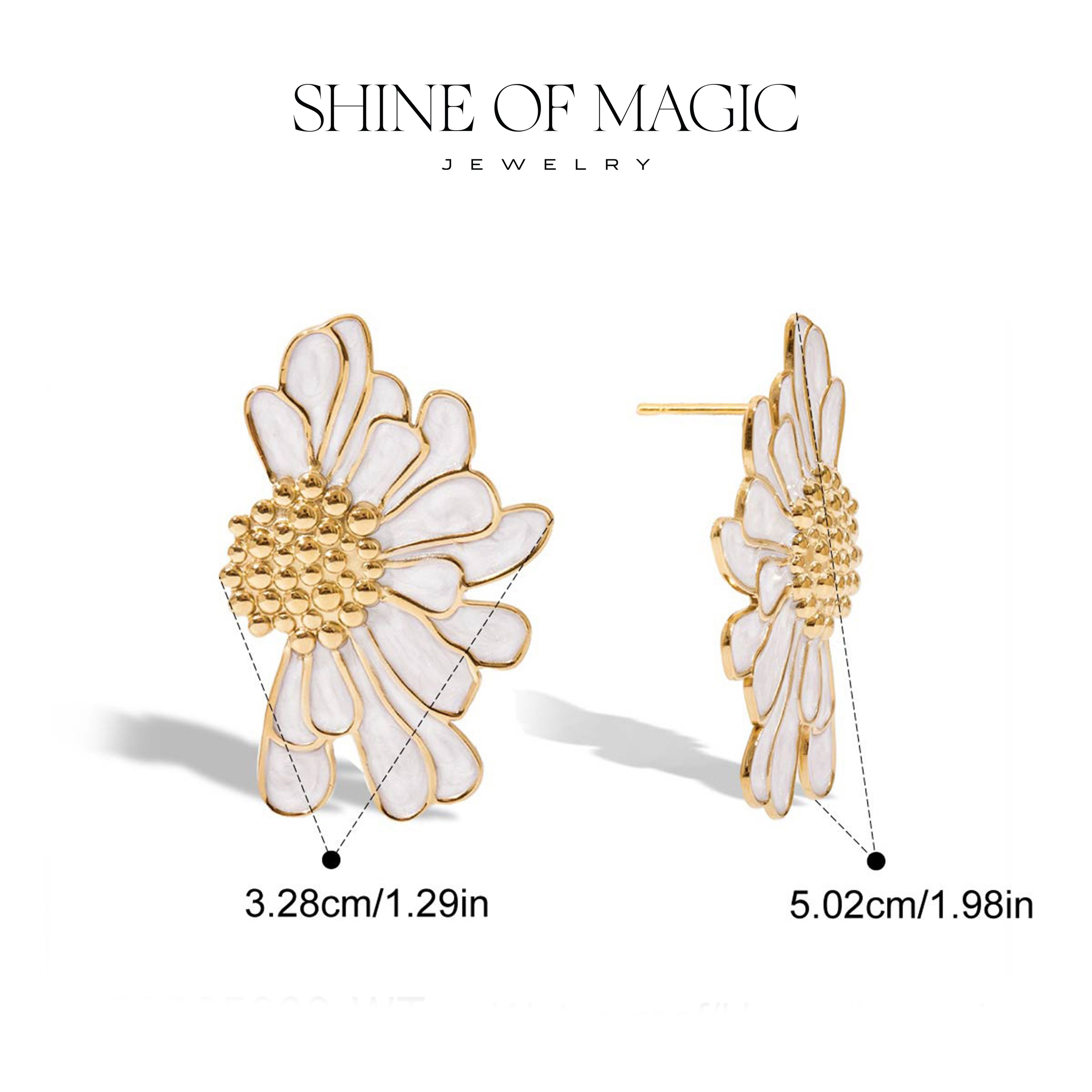 Daisom Earring | Çelik Küpe