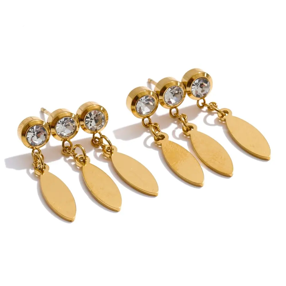 Xenara Earring | Çelik Küpe