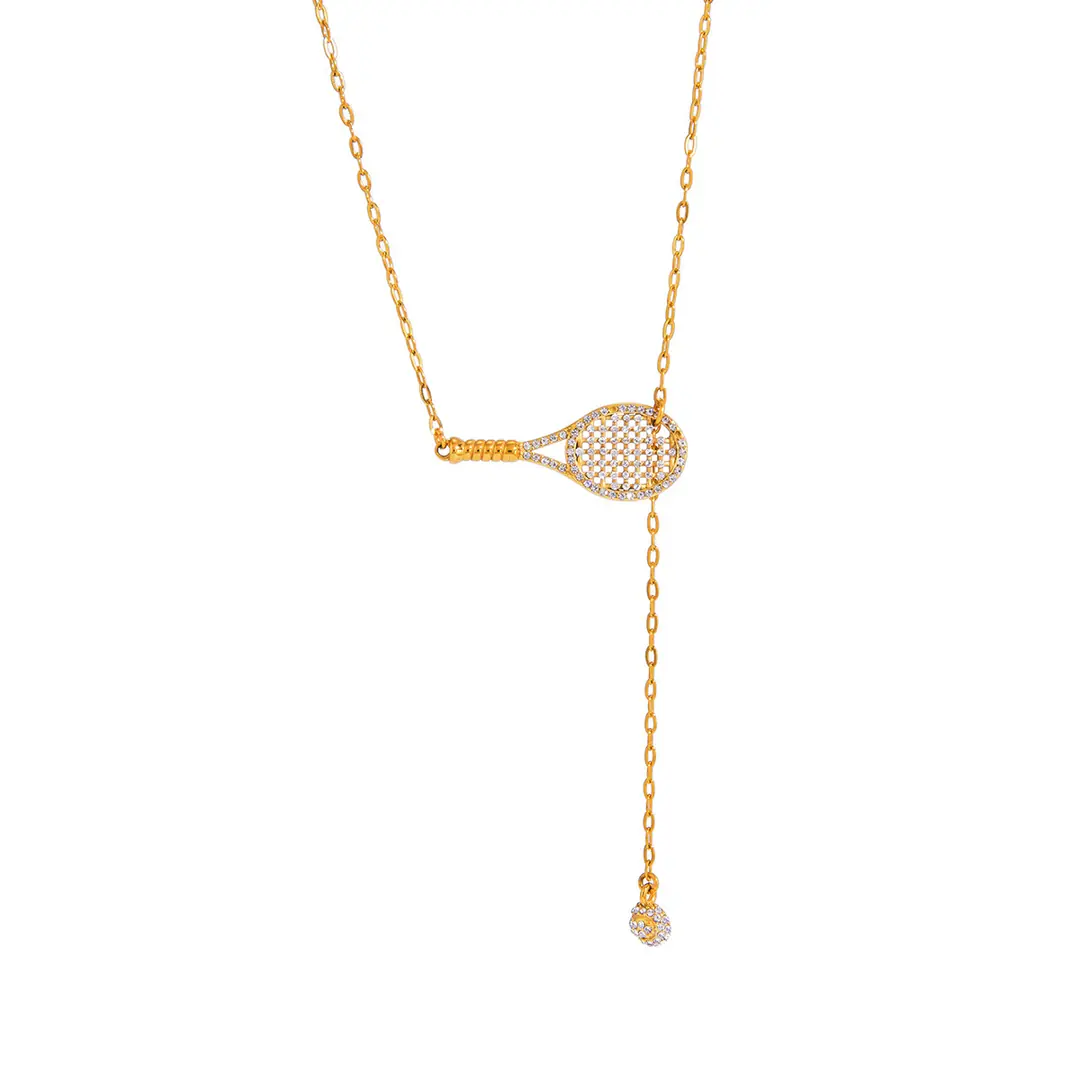 Racquella Necklace | Çelik Kolye