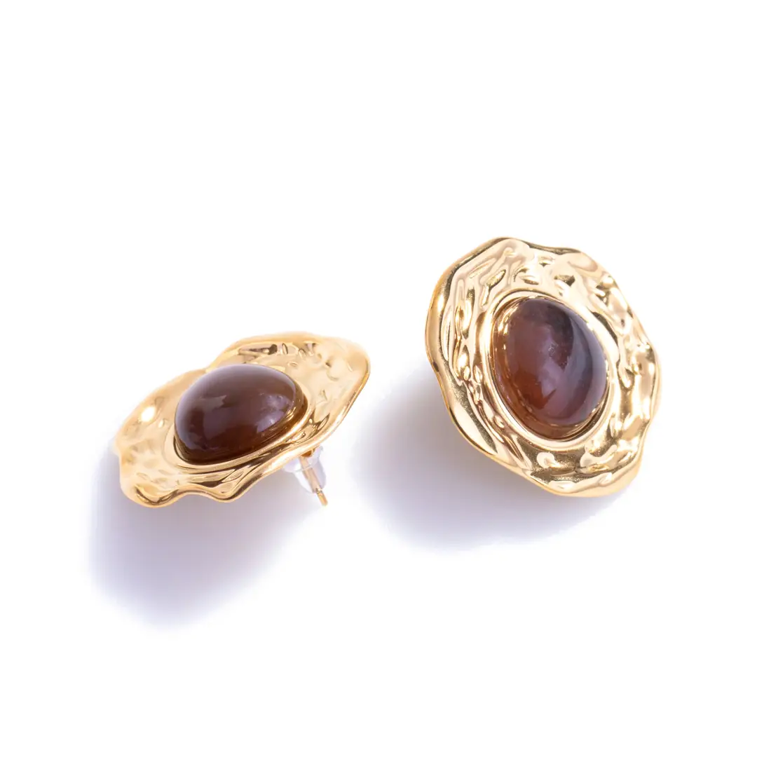 Gildara Earring | Çelik Küpe