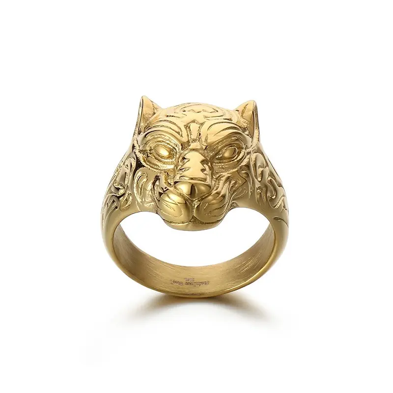 Pantherix Ring | Erkek Çelik Yüzük