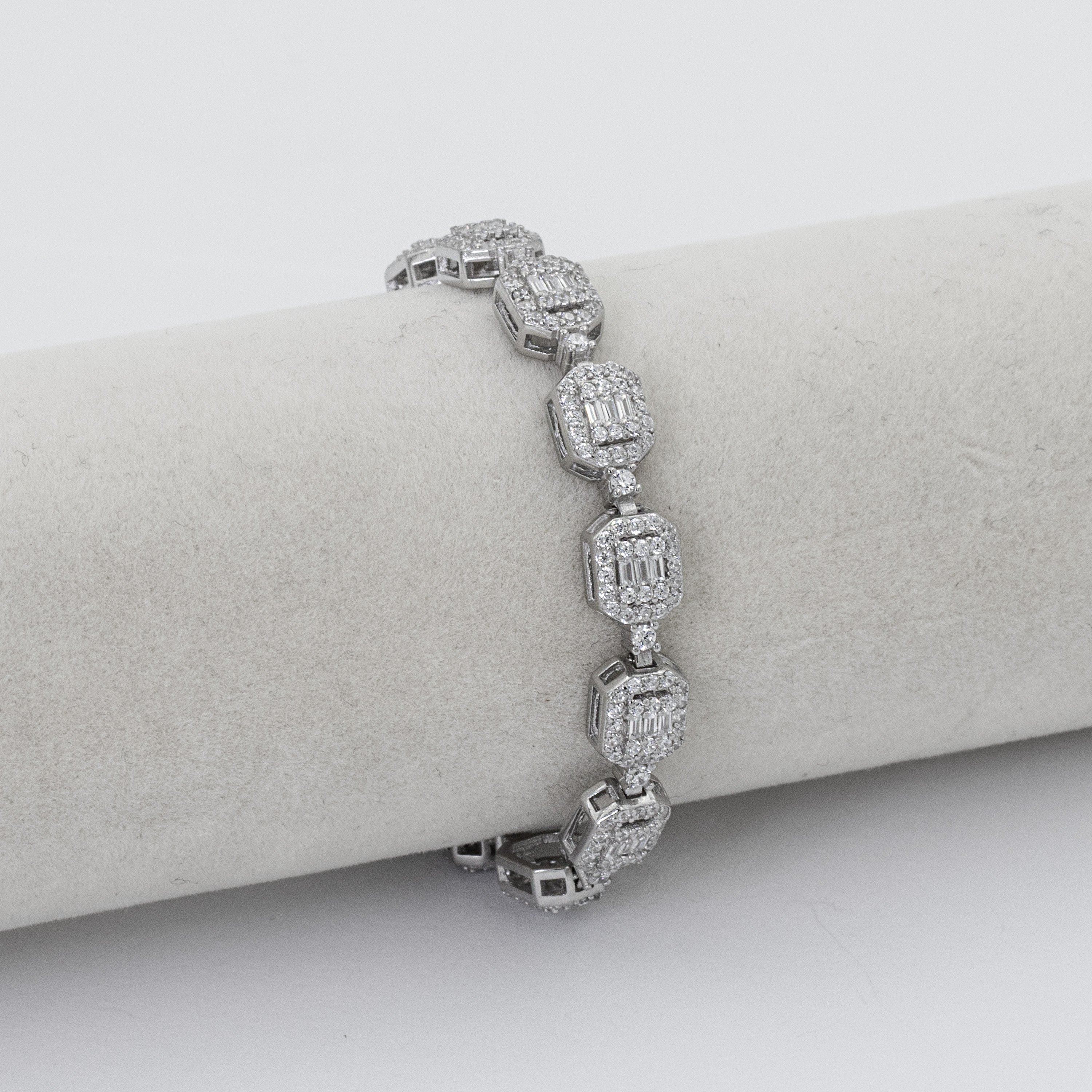 Diamond Frost Bracelet | Silver Kadın Bileklik