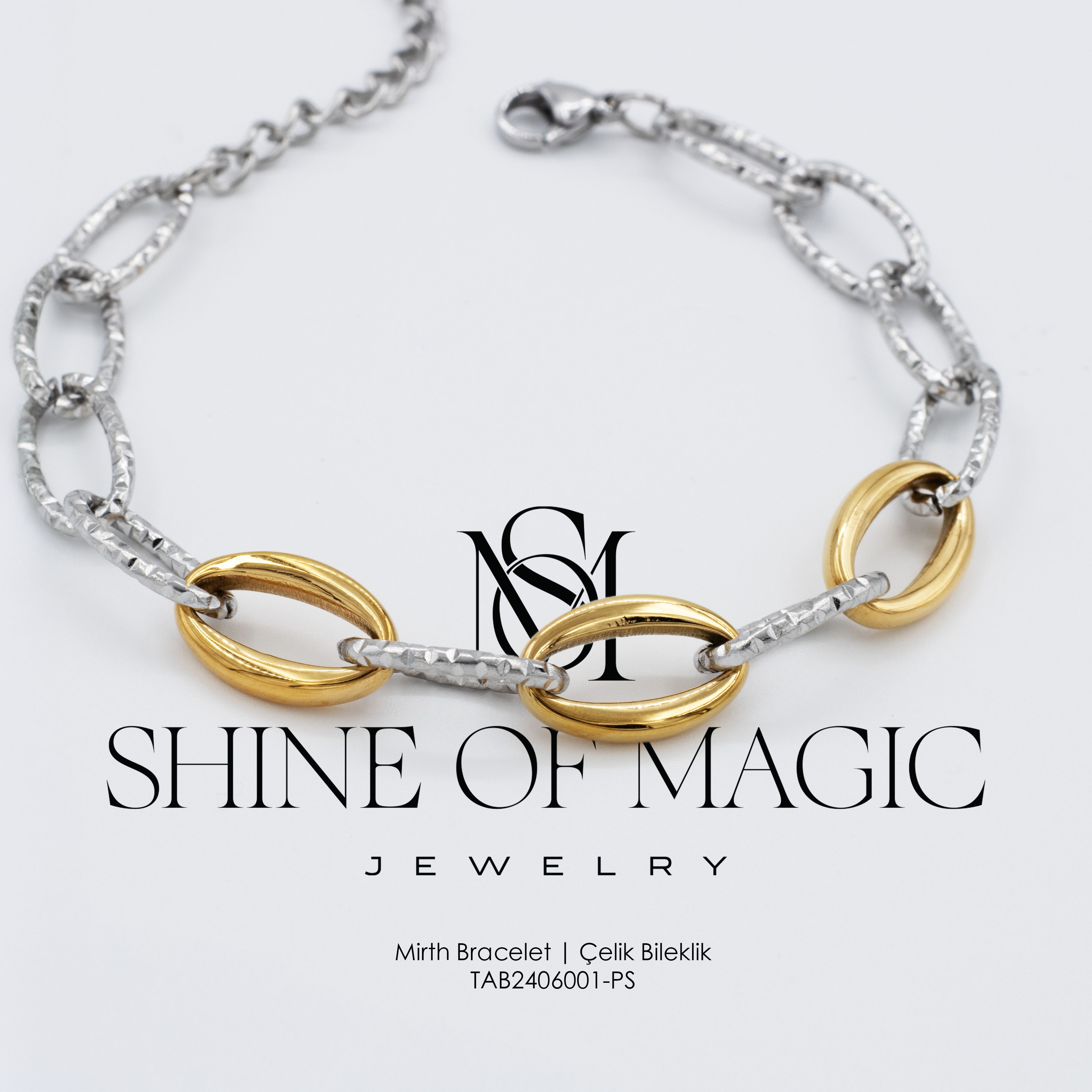 Mirth Bracelet | Çelik Bileklik