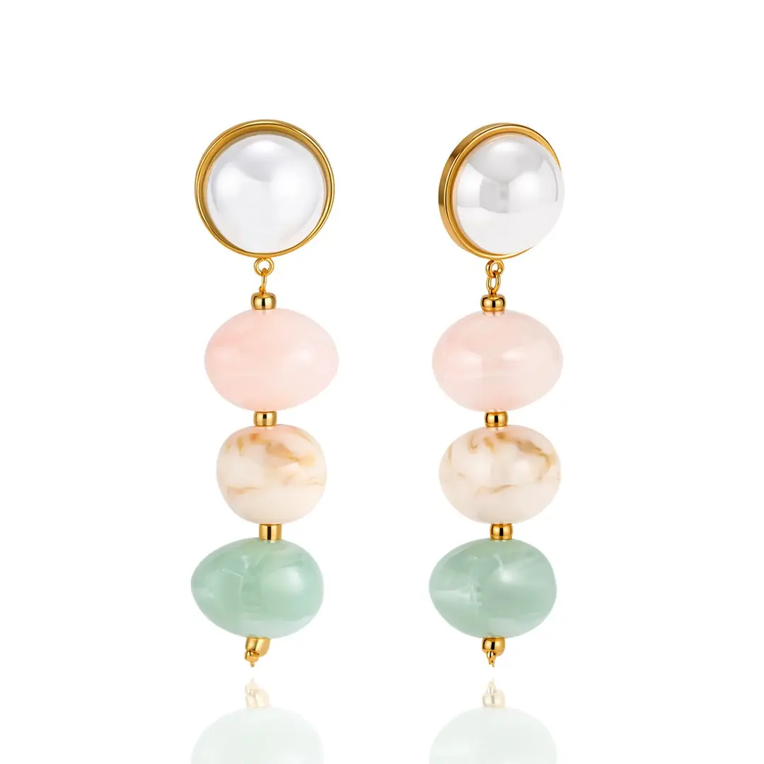 Pastelle Earring | Çelik Küpe