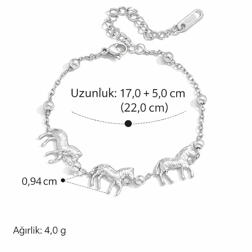 Kareon Bracelet | Çelik Bileklik 5