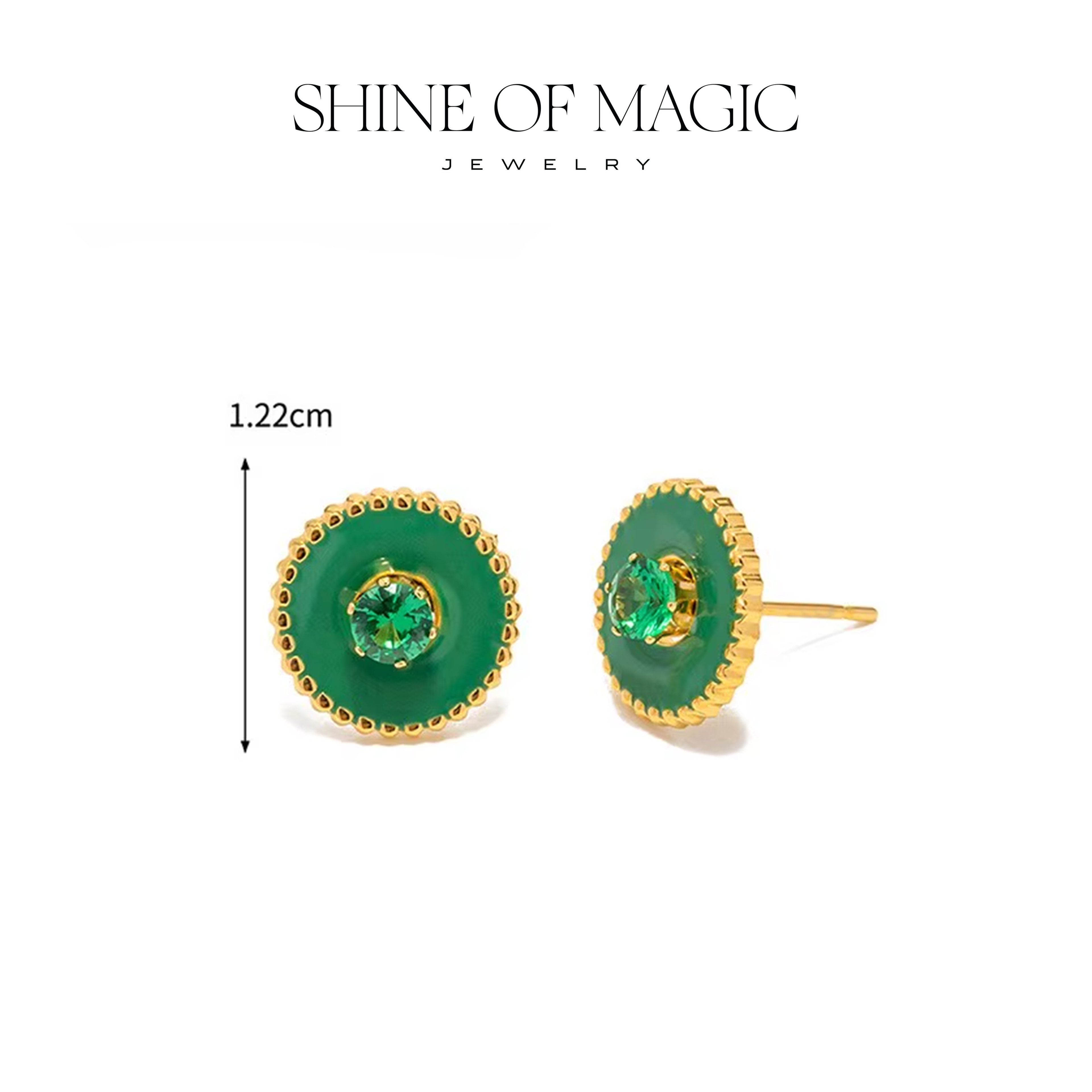 Verdora Earring | Çelik Küpe