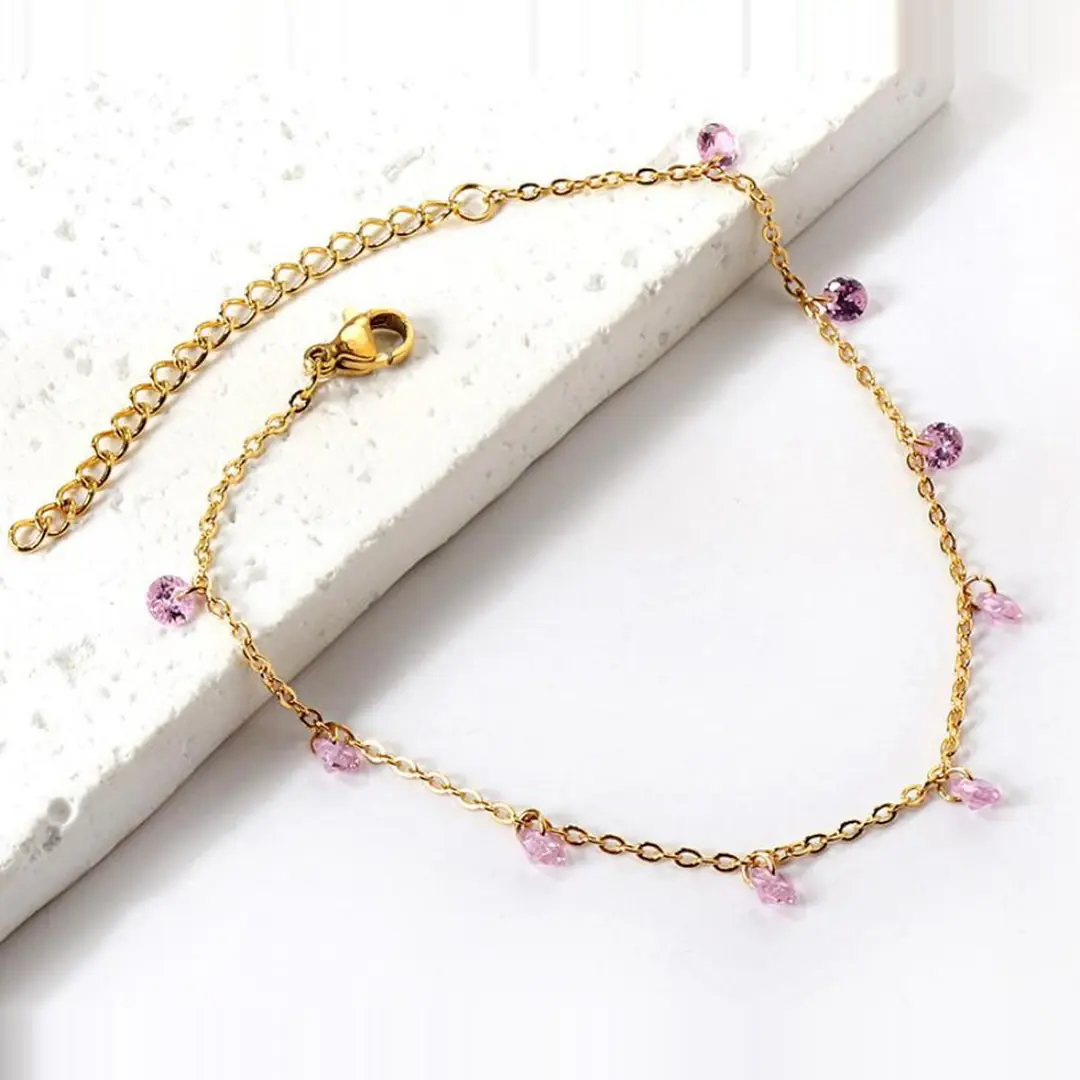 Rosenna Anklet | Çelik HalHal