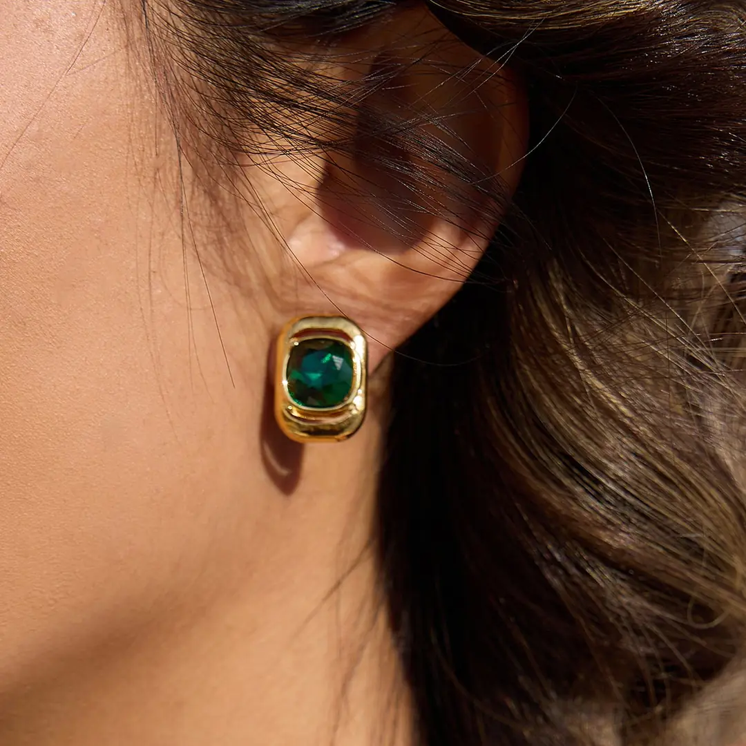 Viridane Earring | Çelik Küpe 6