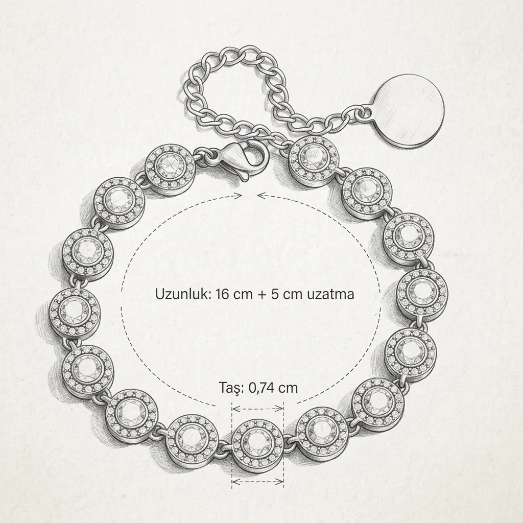 Halevia Bracelet | Çelik Bileklik 7